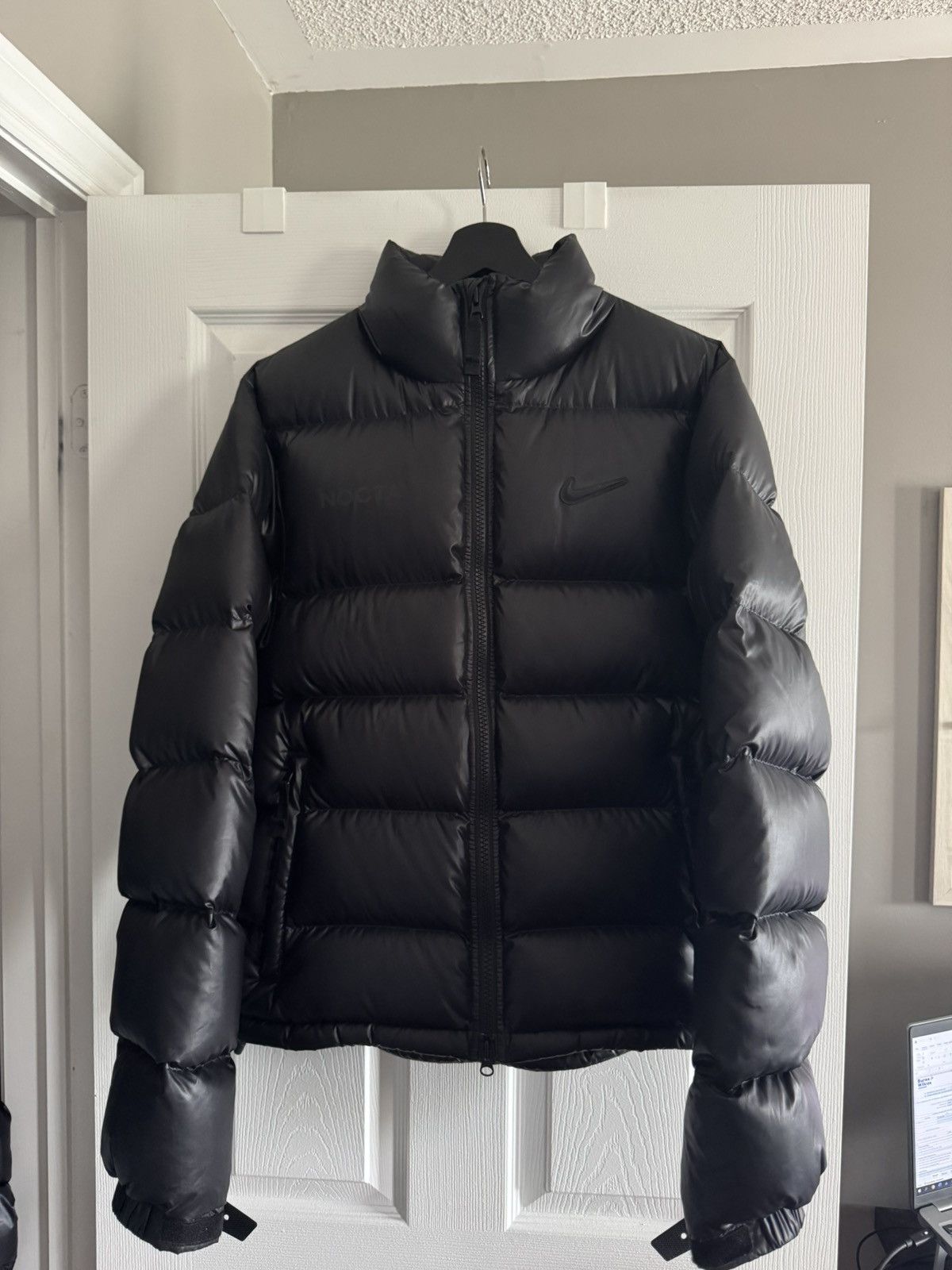 7592_1 NIKE NOCTA PUFFER JACKET ブラック Nocta Drake X Nike Puffer Jacket | eBay