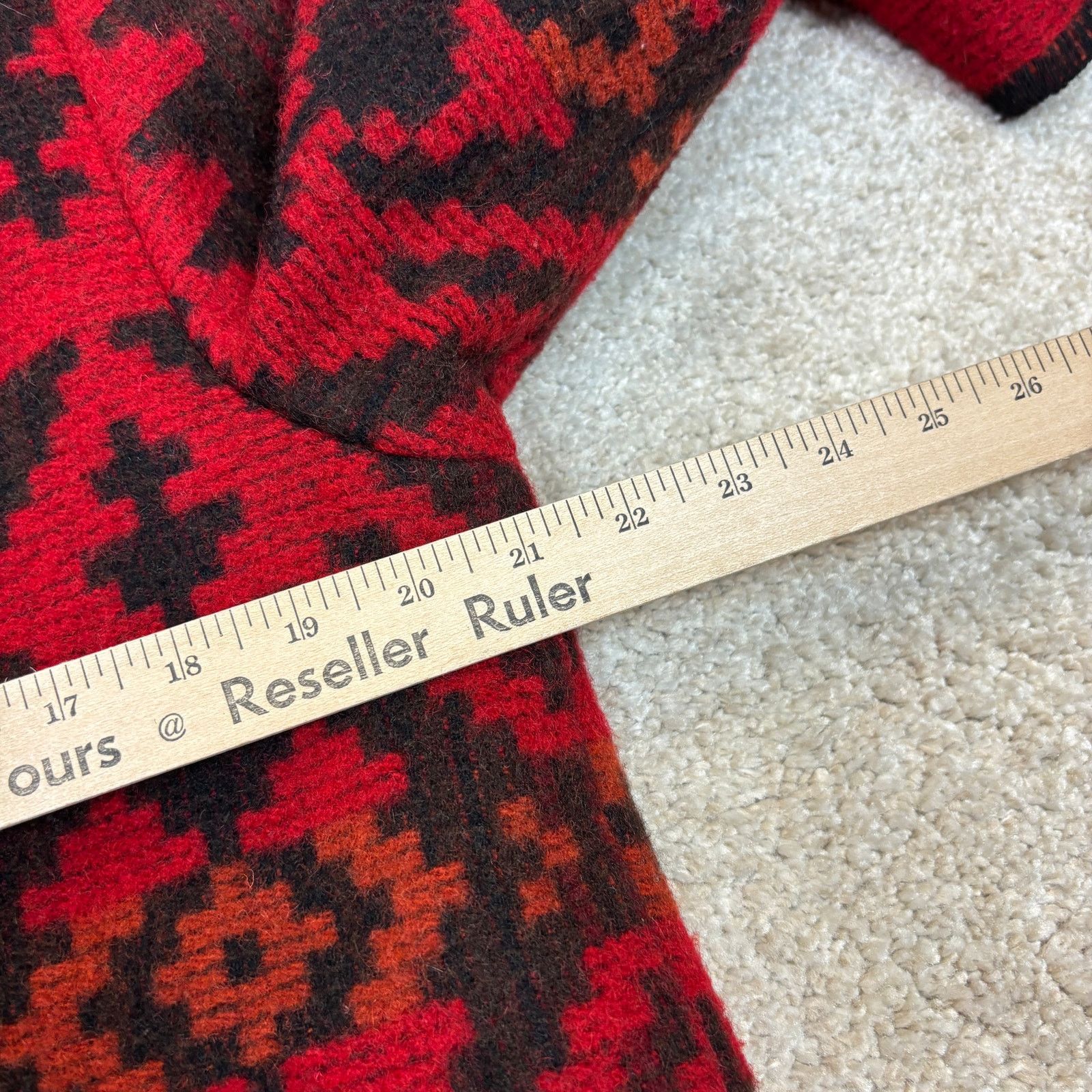 Vintage × Woolrich Woolen Mills Vintage Woolrich Aztec Southwest Wool Chore Jacket Medium Size US M / EU 48-50 / 2 - 5 Thumbnail