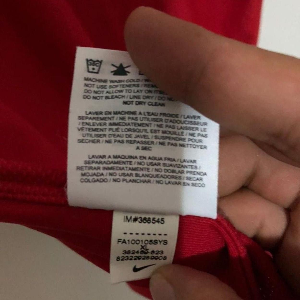Nike Vintage 2010-2011 Manchester United Home Jersey Size US XL / EU 56 / 4 - 3 Thumbnail