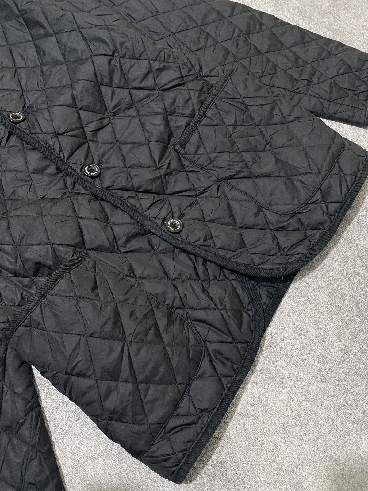 Beams Japan BEAMS HEART Quilted Black Jacket Size US M / EU 48-50 / 2 - 4 Thumbnail