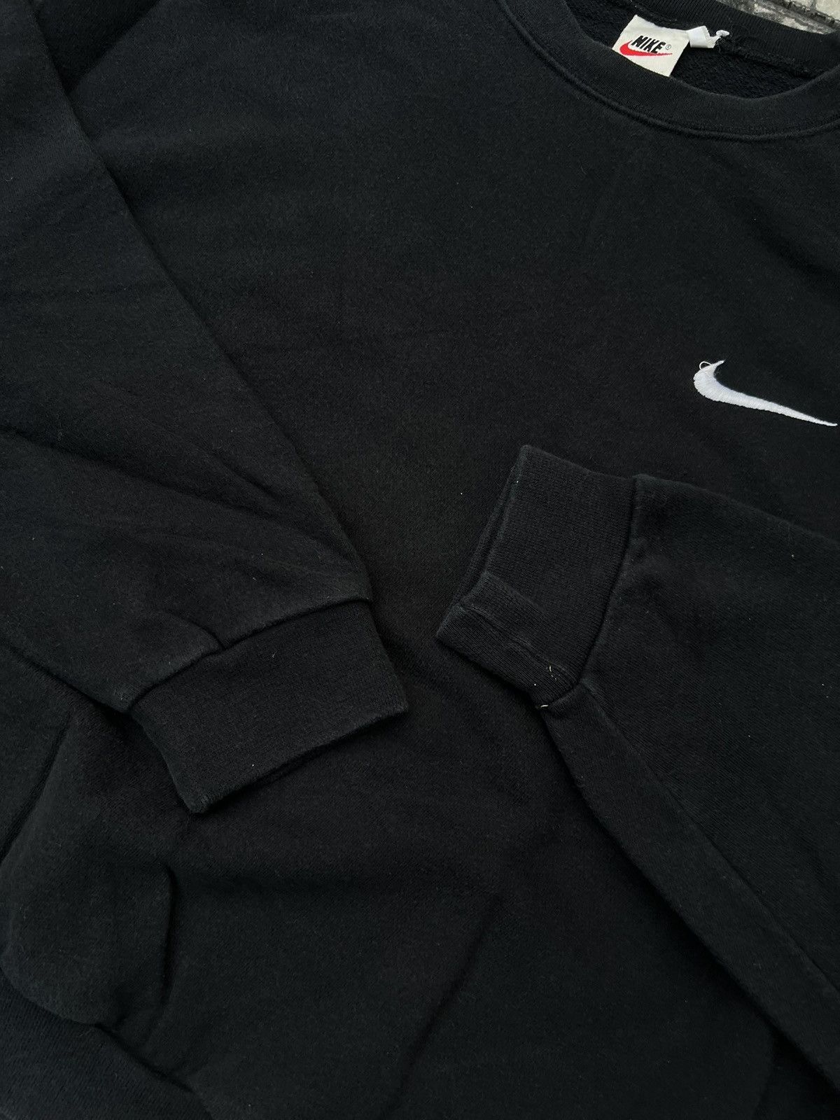 Nike × Vintage 90s Nike Swoosh Vintage Y2K Faded Boxy Retro Sweatshirt Size US M / EU 48-50 / 2 - 6 Thumbnail
