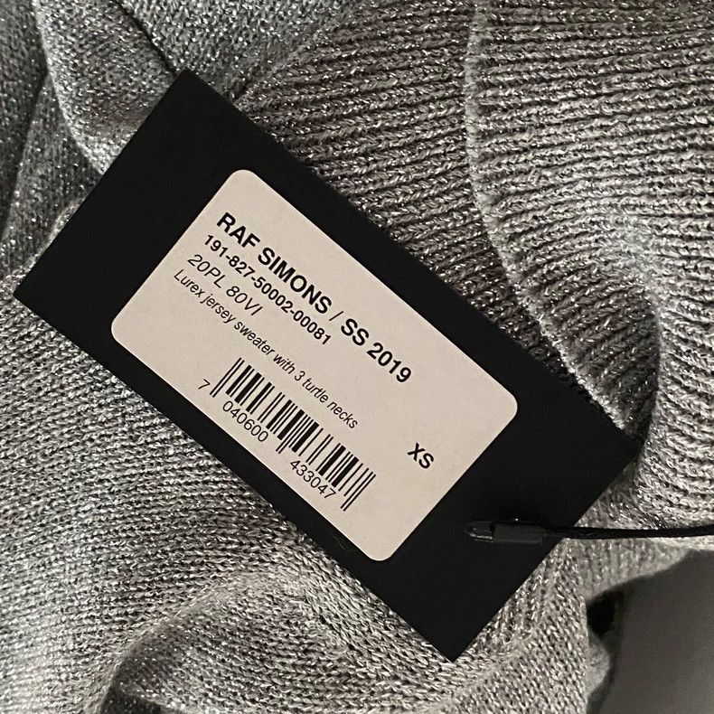 Raf Simons Raf Simons 19 Spring and Summer Show No. 14look Silver Ble Size US XS / EU 42 / 0 - 7 Thumbnail
