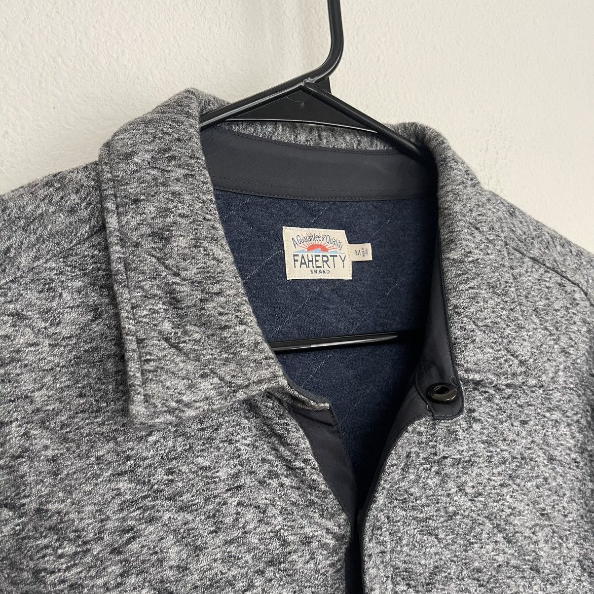 Faherty Faherty Epic Quilted Fleece CPO Button Slip Shirt Jacket Size US M / EU 48-50 / 2 - 4 Thumbnail