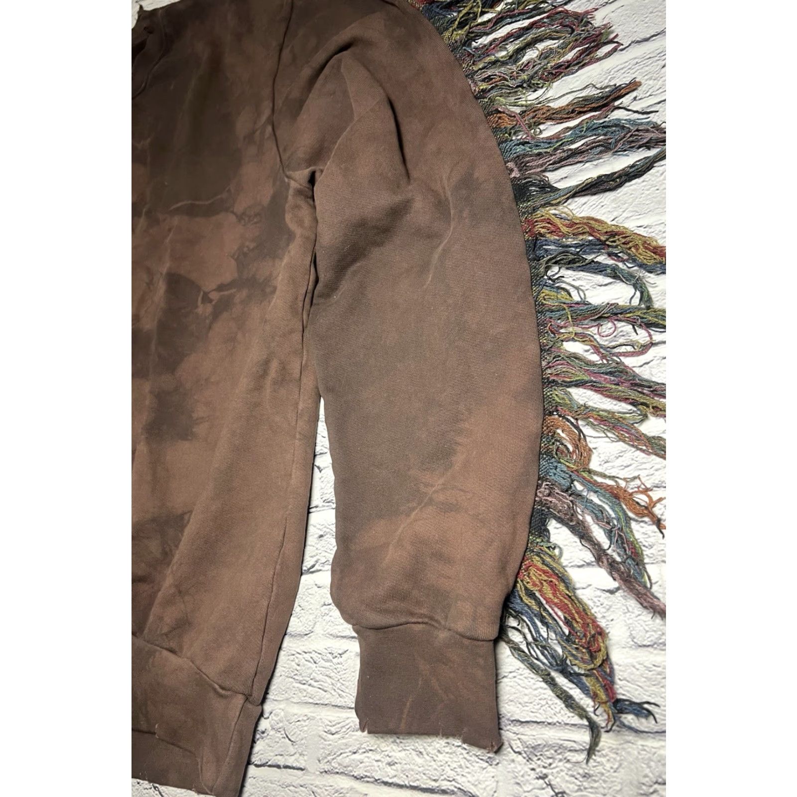 Alchemist VINTAGE The Alchemist Fringe Sweatshirt Brown Tie Dye Surf XL H2F Mens Crew Neck Long Sleeve Fringe Miami Size US XL / EU 56 / 4 - 3 Thumbnail