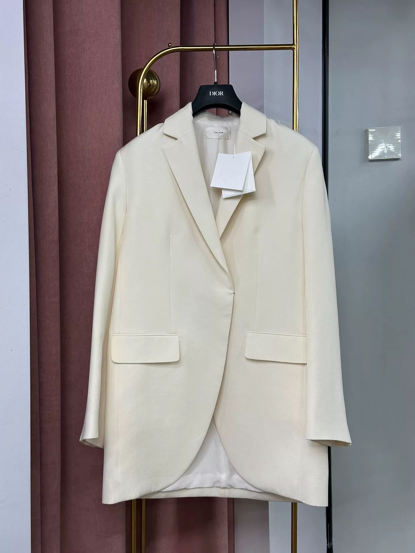 The Row The Row White Blazer Jacket Size US M / EU 48-50 / 2 - 1 Thumbnail