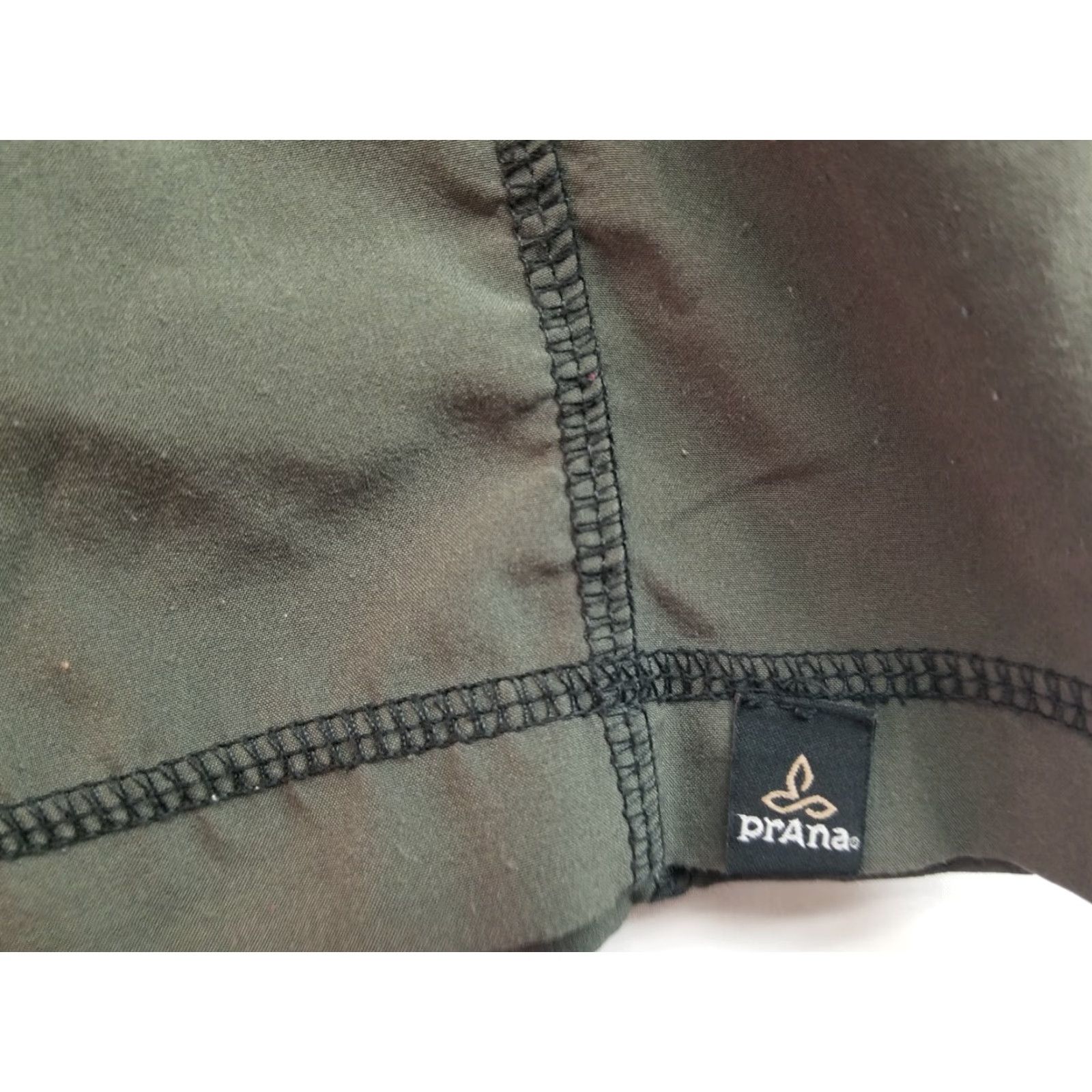 Prana Prana Mens Large Black Stretch Waistband Shorts Size US 33 - 3 Thumbnail