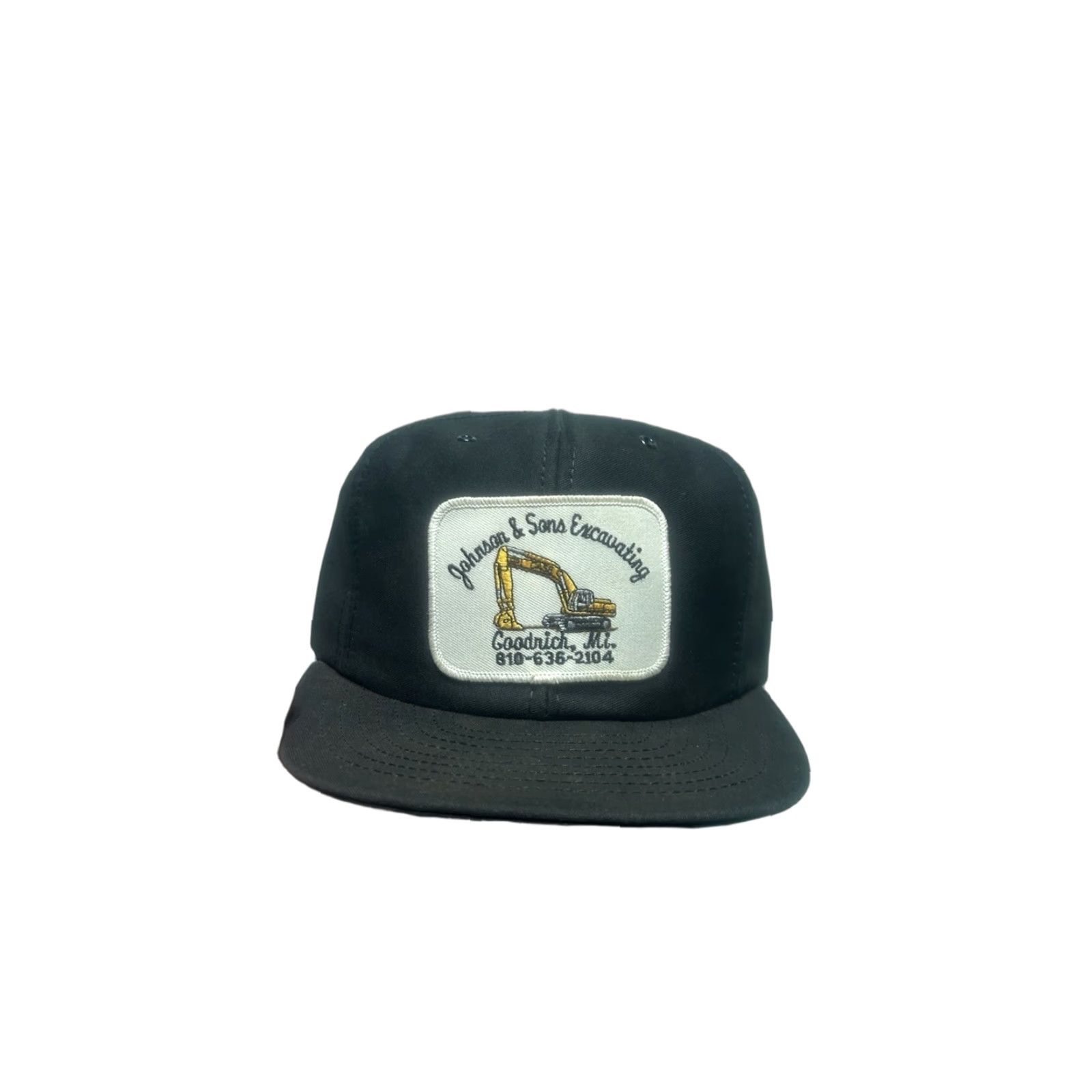Vintage VINTAGE Johnson & sons excavating Louisville USA Snapback Hat Cap Black Adjustable Men USA 70s 80s Ballcap Size ONE SIZE - 1 Thumbnail