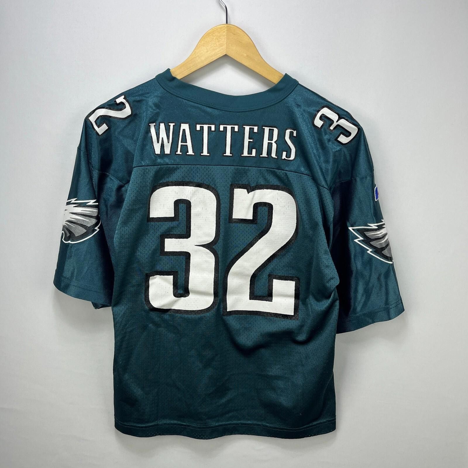 Russell Athletic Vintage Philadelphia Eagles Jersey Ricky Waters 32 Youth L Size ONE SIZE - 4 Thumbnail