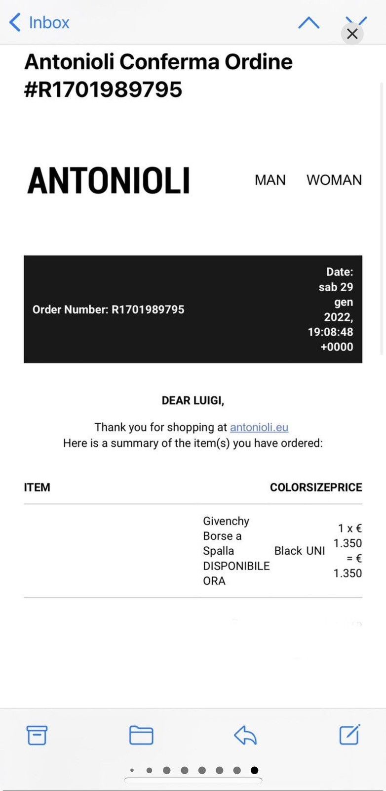 Givenchy Pandora Bag Size ONE SIZE - 16 Thumbnail