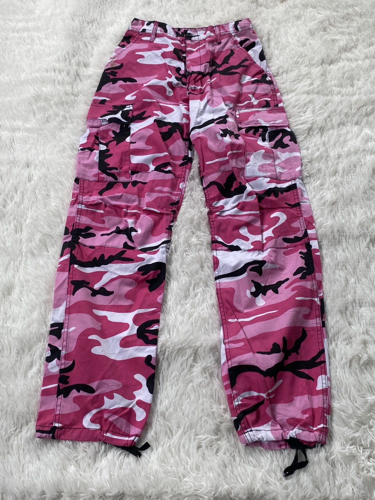 Rothco Vintage ROTHCO BDU Pink Camouflage Cargo Pants Size US 26 / EU 42 - 1 Thumbnail