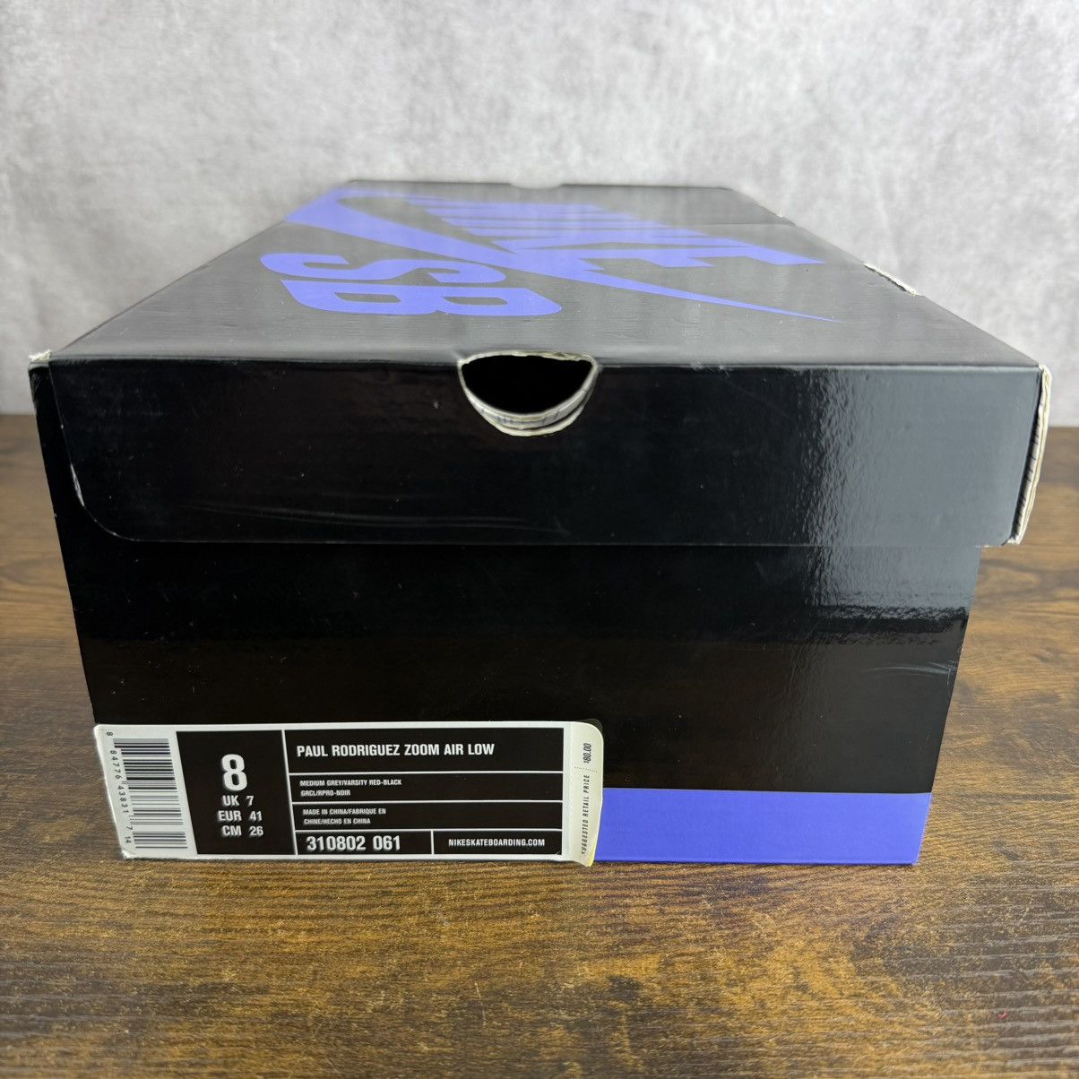 Nike NEW Nike SB Zoom Air Low Paul Rodriguez Bred 2005 310802-061 Size US 8 / EU 41 - 9 Thumbnail