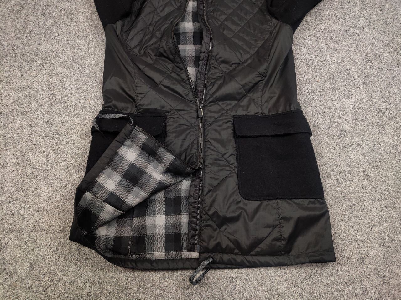 Iceberg Icebreaker Merino Loft Insulated Hooded Black Coat Jacket Size S / US 4 / IT 40 - 16 Thumbnail