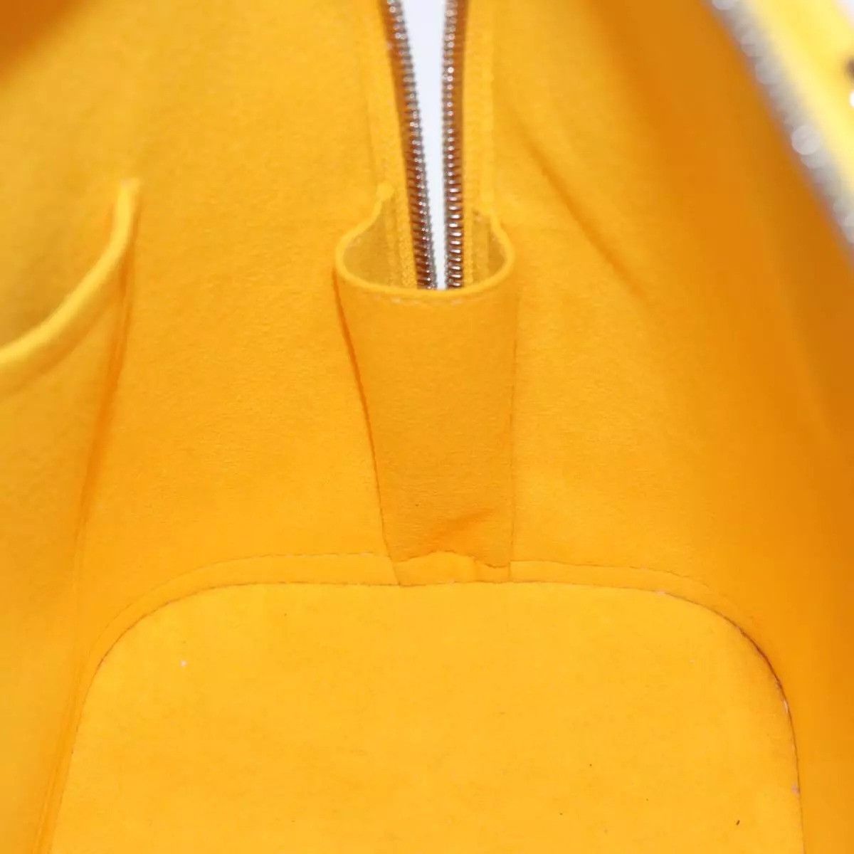 Louis Vuitton LOUIS VUITTON Epi Alma PM Hand Bag Yellow Citron Size ONE SIZE - 3 Thumbnail