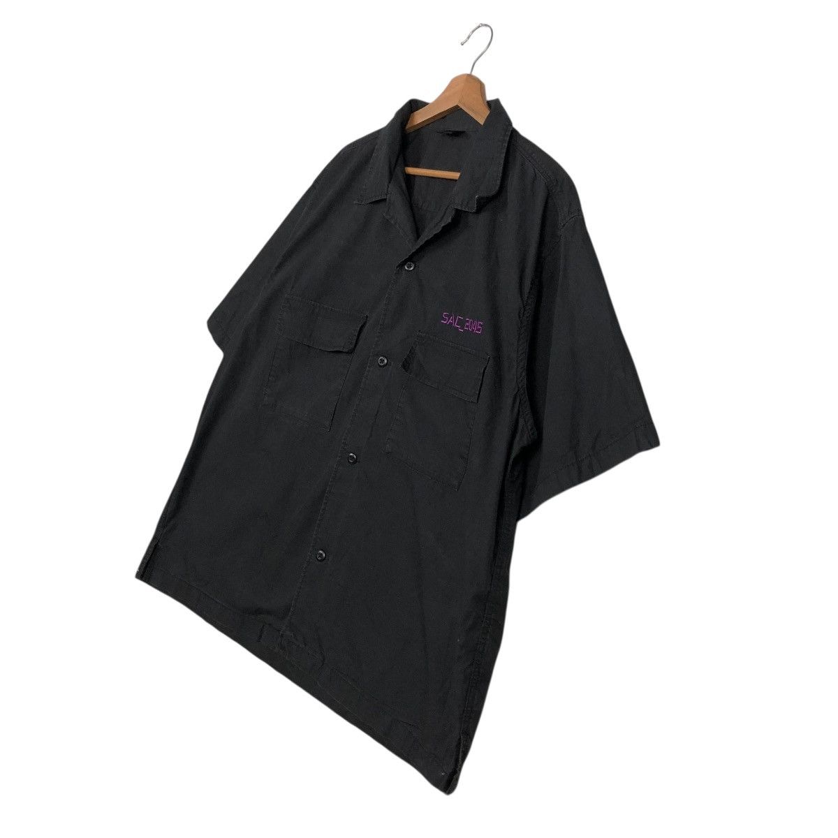 Cartoon Network 🔥VINTAGE BOWLING SHIRT BUTTON UPS GHOST IN THE SHELL Size US XXL / EU 58 / 5 - 4 Thumbnail