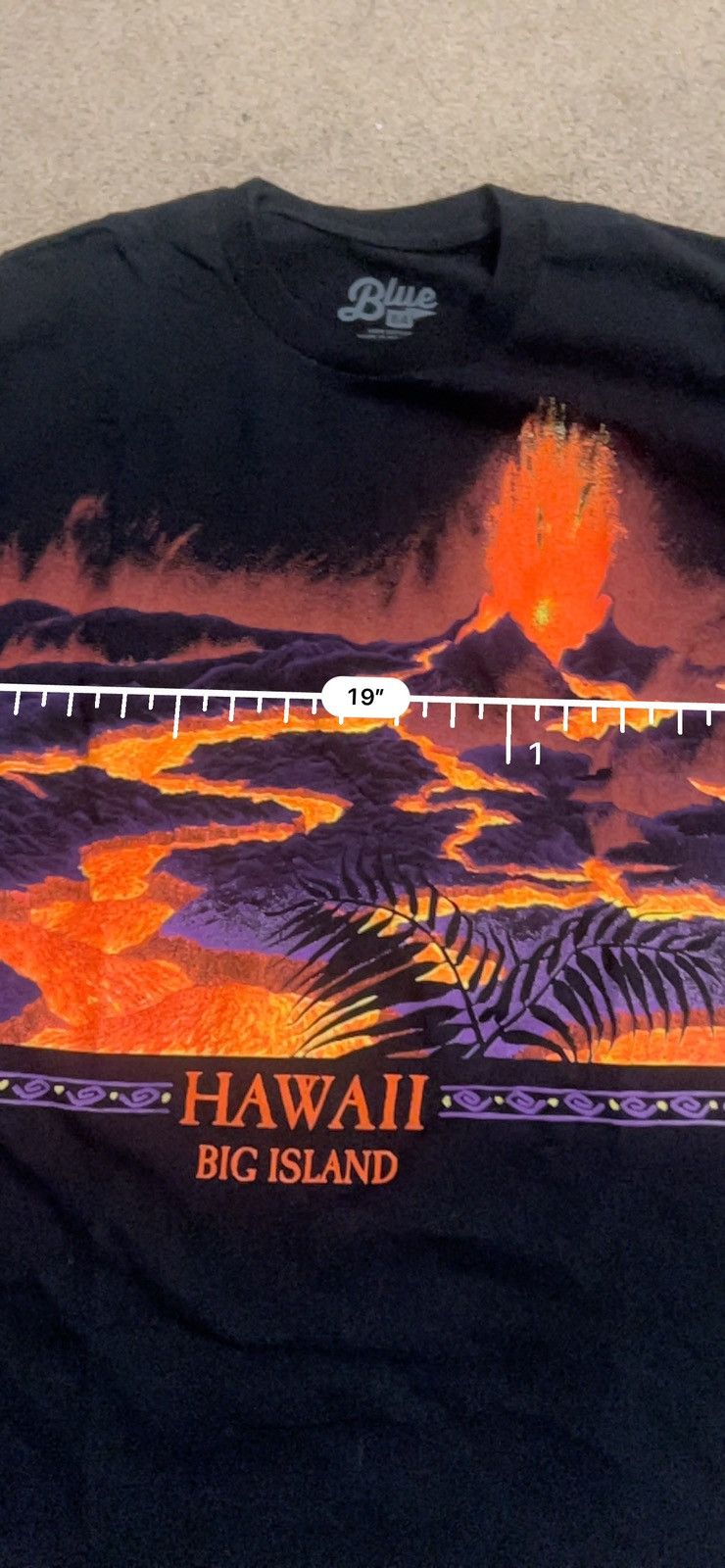 Vintage Insane Hawaii AOP lava tourism tee Size US M / EU 48-50 / 2 - 4 Thumbnail