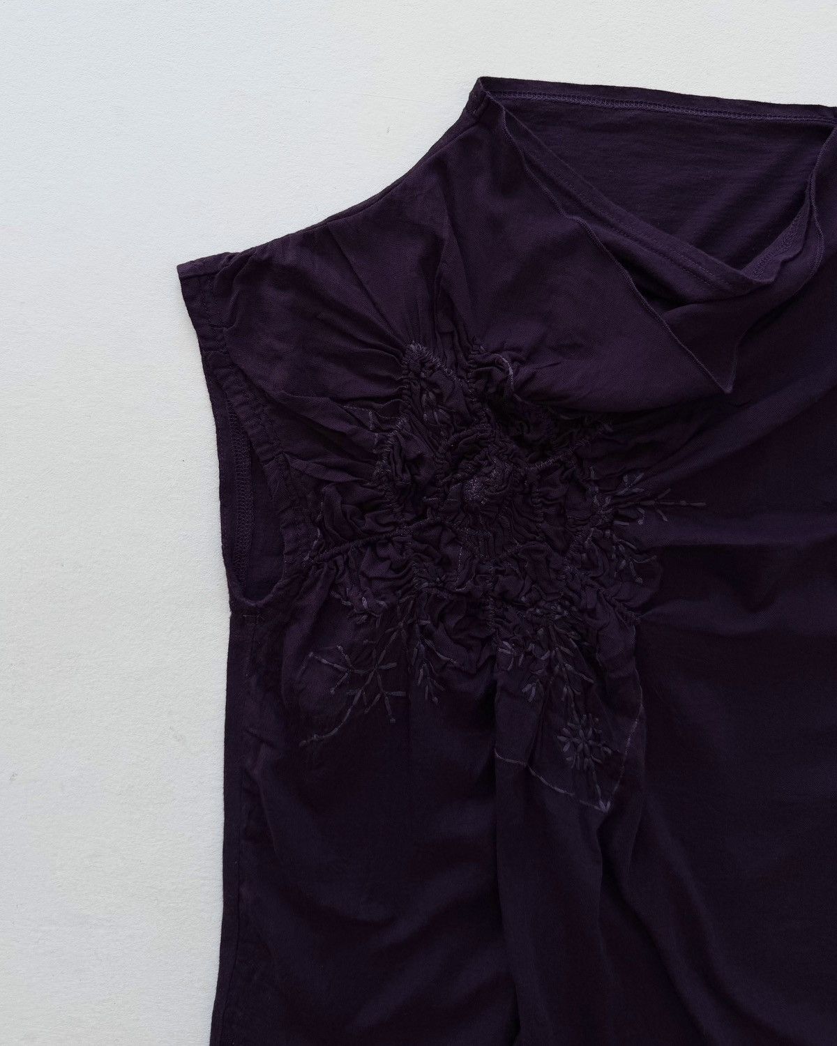 Issey Miyake Plantation ISSEY MIYAKE Sleeveless Blouse Shirt Size M / US 6-8 / IT 42-44 - 2 Thumbnail