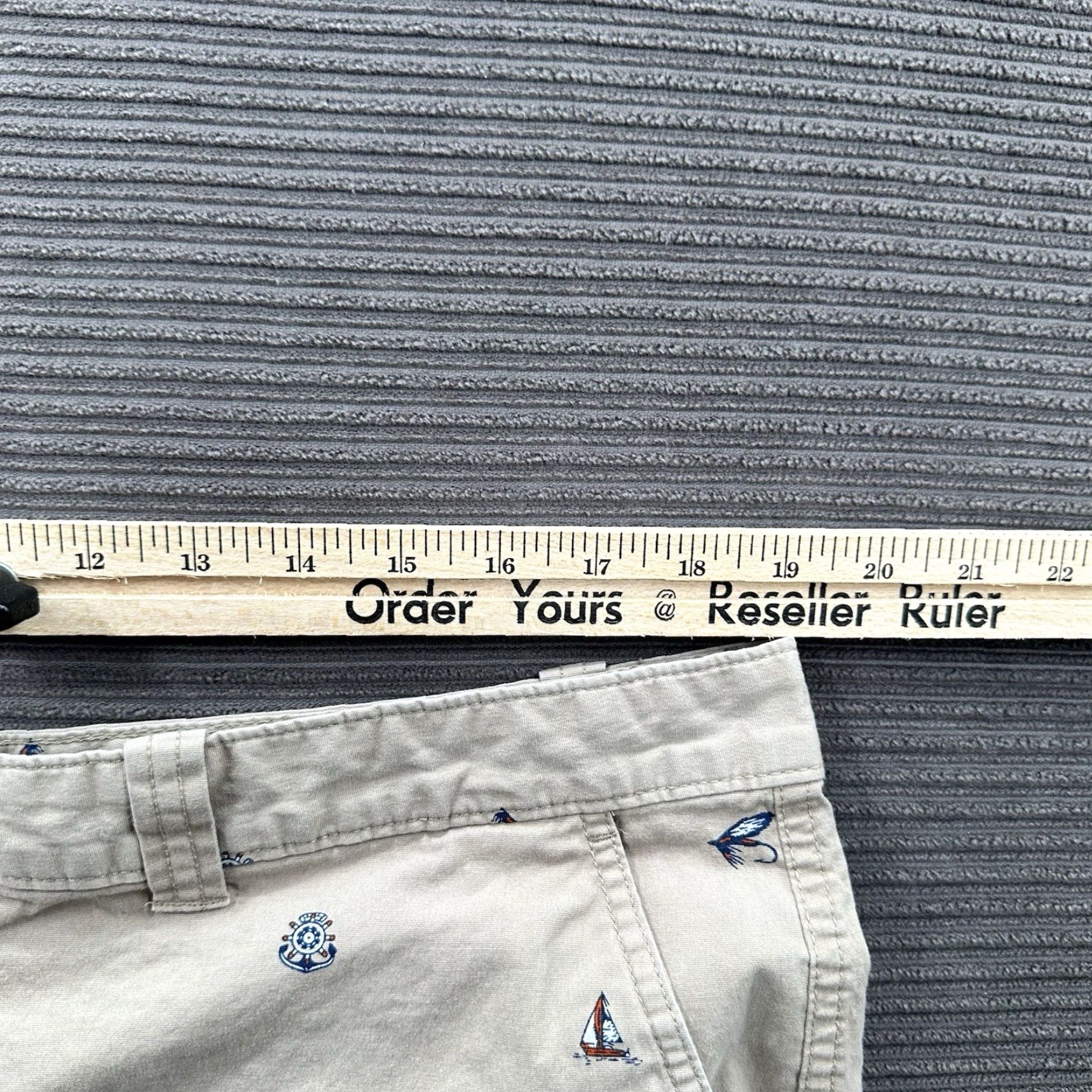 Vintage Magellan Shorts Men 38 Brown Cotton Beach Outdoor Chino Casual Travel Size US 38 / EU 54 - 4 Thumbnail