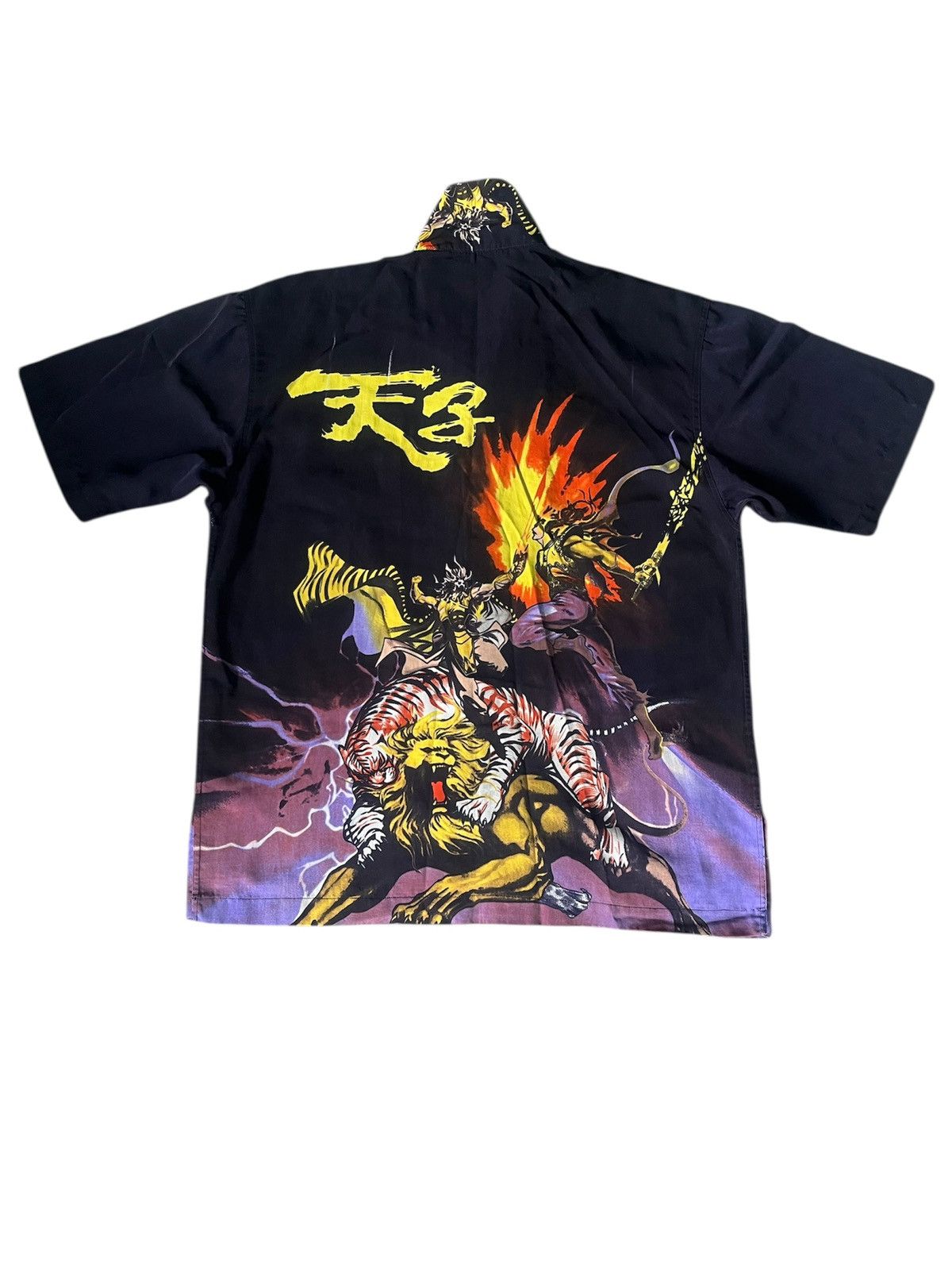 Japanese Brand VINTAGE Stanley Adams "SON OF HEAVEN" All Over Print Size US XXL / EU 58 / 5 - 4 Thumbnail