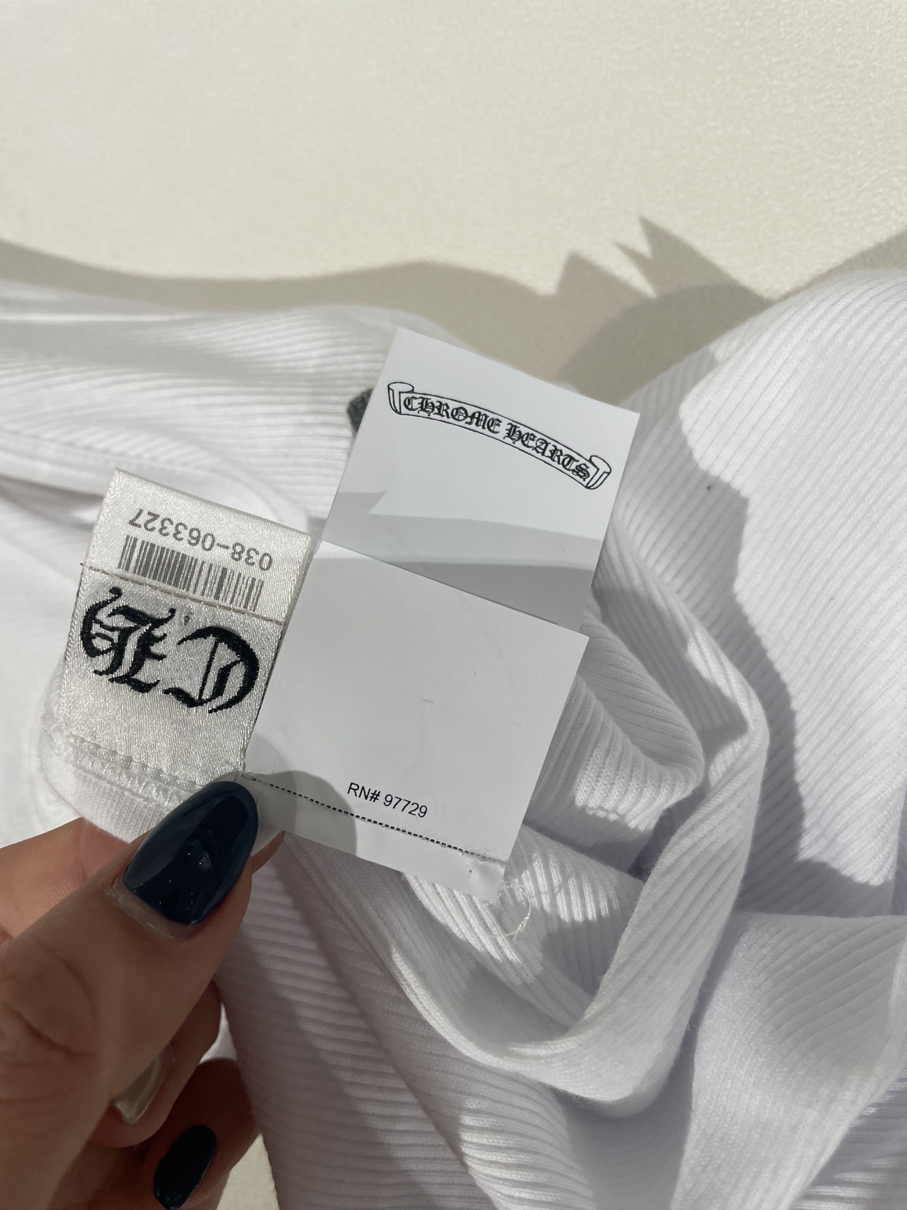 Chrome Hearts Chrome Hearts Camouflage Beaded Cross Patch White Tank Top Size S / US 4 / IT 40 - 11 Thumbnail