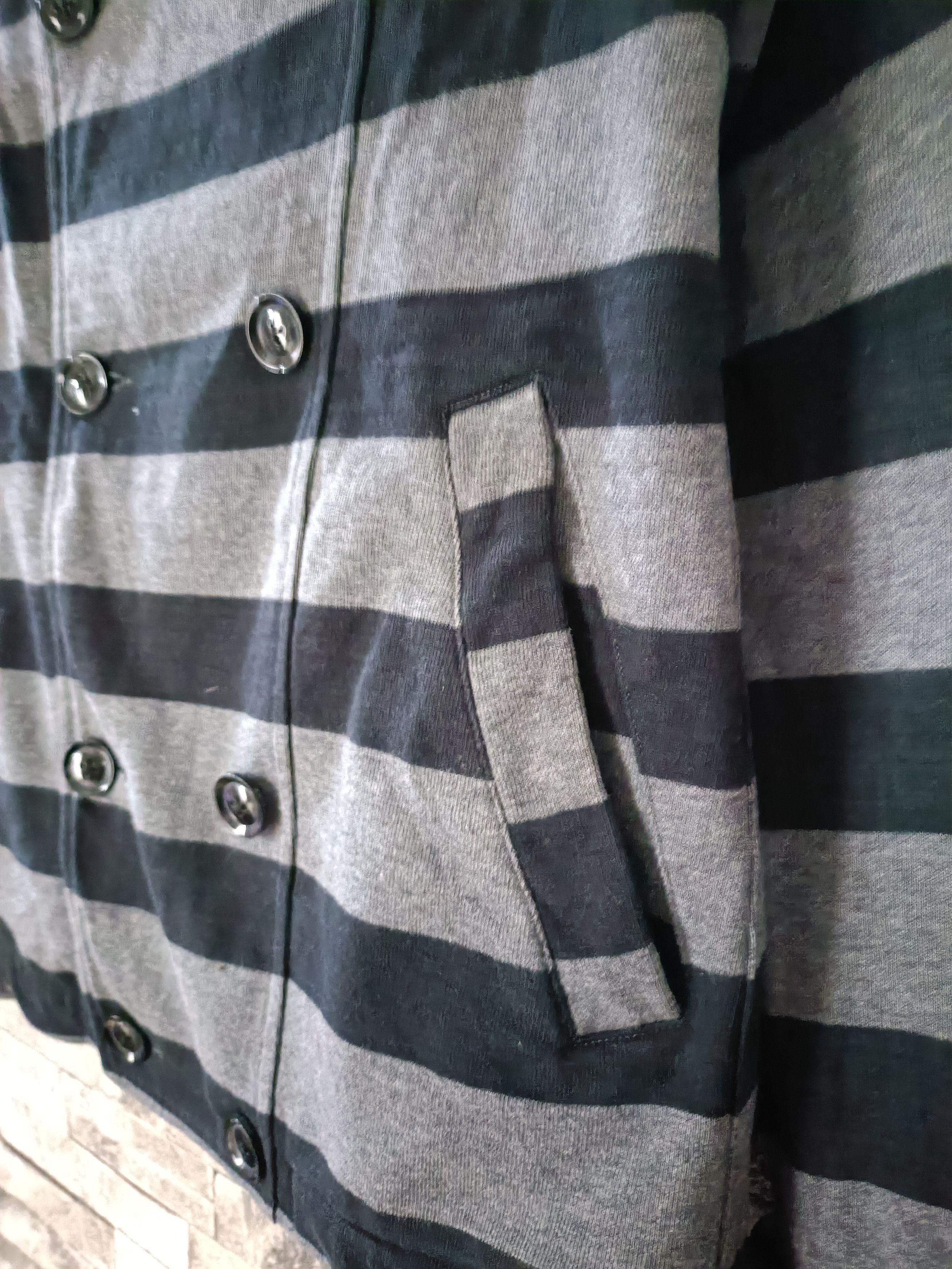 Ships Jet Blue Ships jet blue double breast unisex ramones style jacket Size US M / EU 48-50 / 2 - 2 Thumbnail