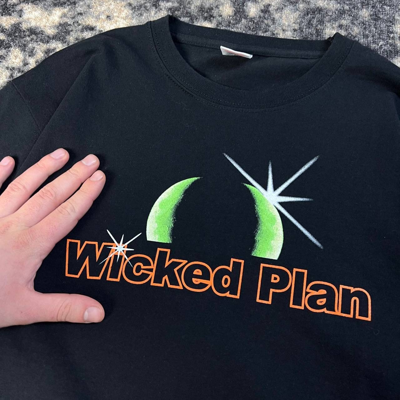 Band Tees Wicked Plan Vintage Y2K Rock Band T-Shirt 2TS9 Size US L / EU 52-54 / 3 - 4 Thumbnail