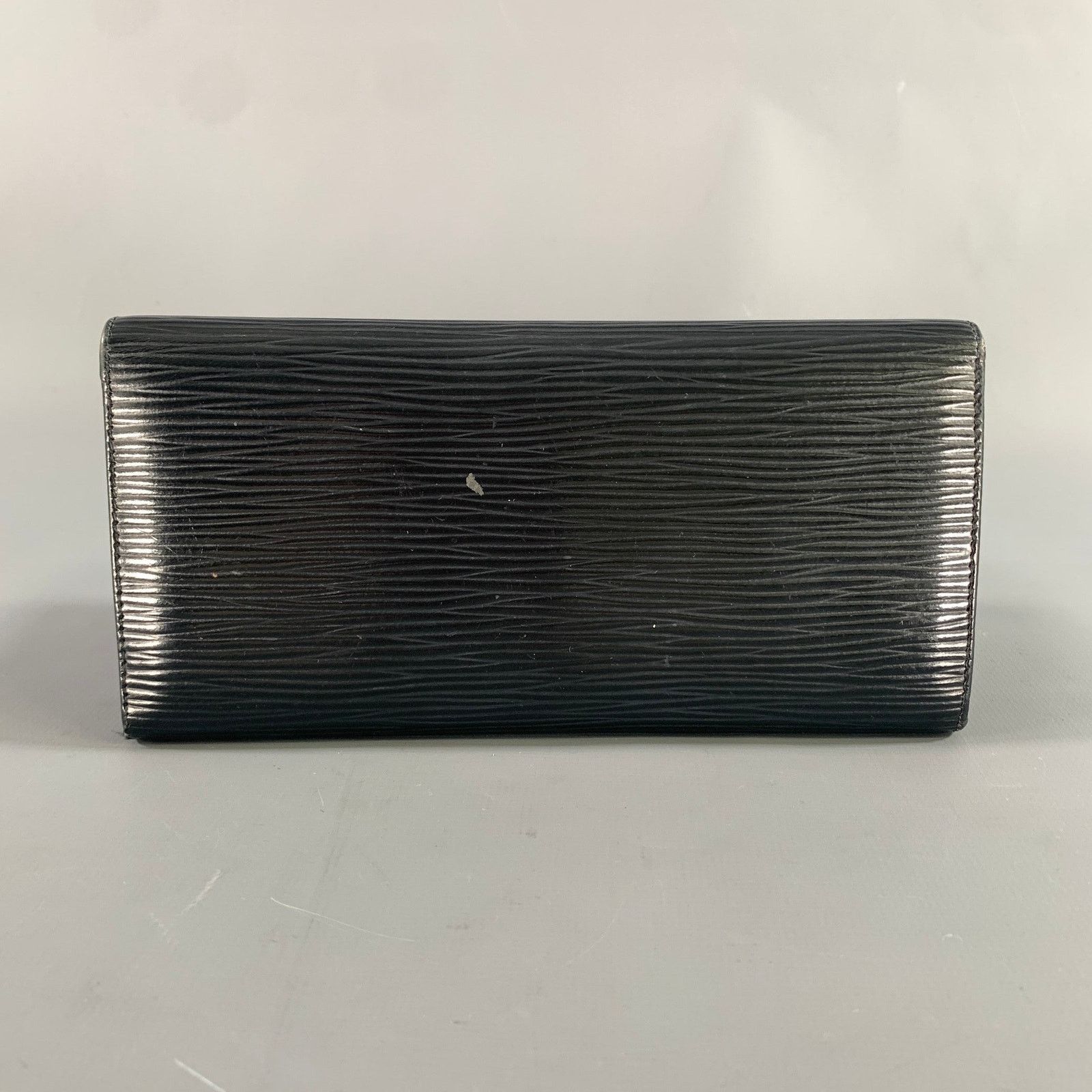 Louis Vuitton LOUIS VUITTON Black Epi Leather Wallet Size ONE SIZE - 3 Thumbnail