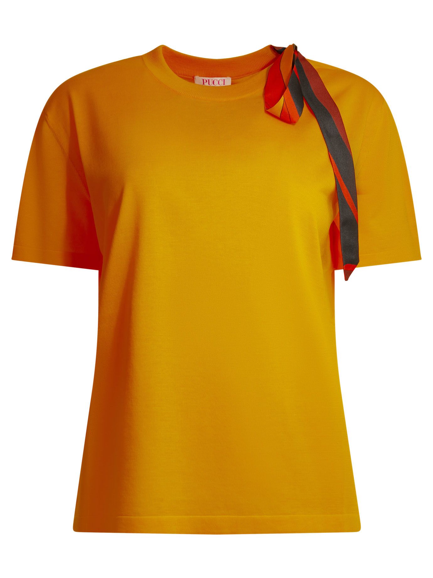 Emilio Pucci Pucci Knitted Crew Neck T-Shirt tag size M Women - USA Duties Paid Size M / US 6-8 / IT 42-44 - 1 Thumbnail