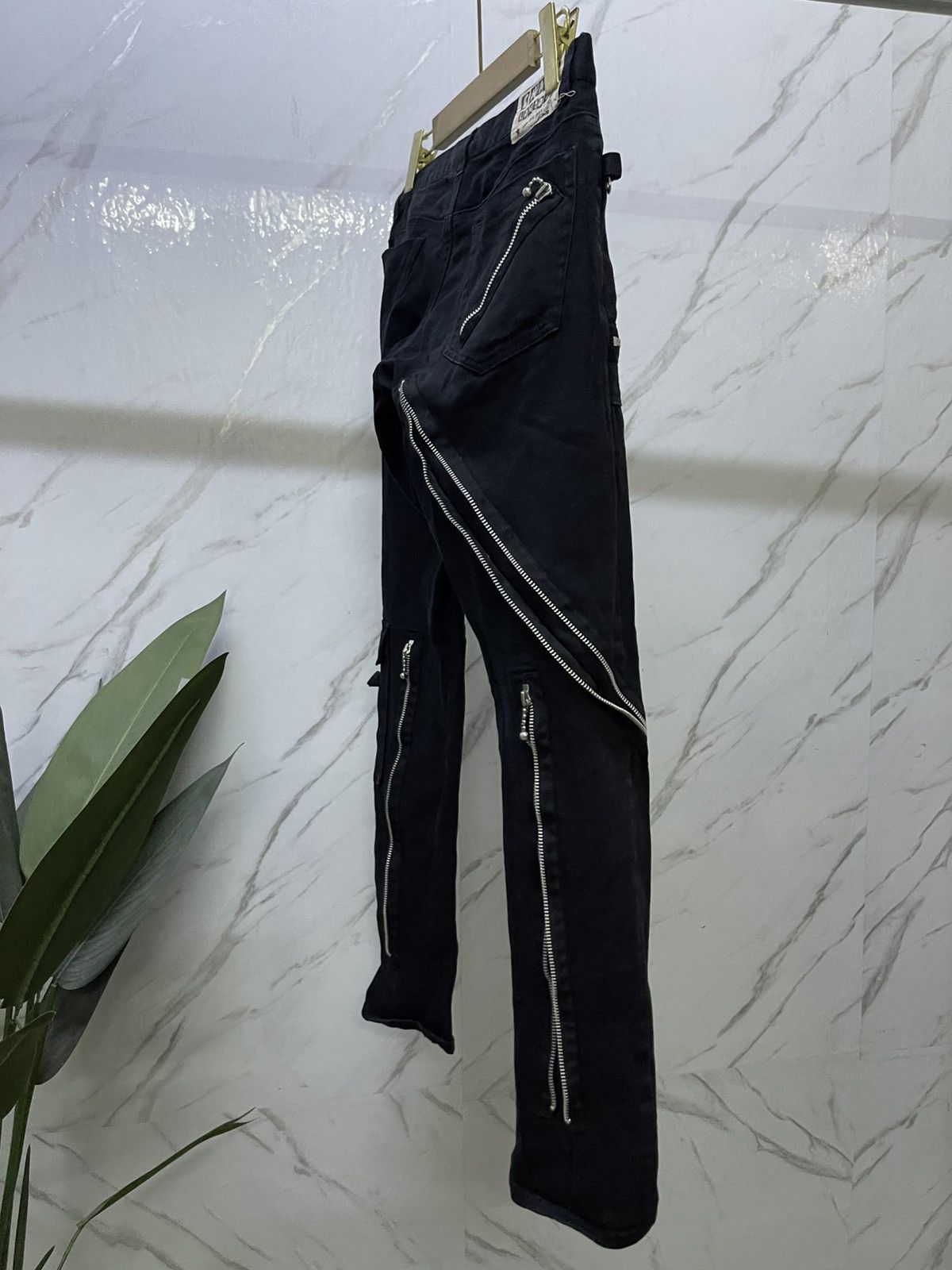 If Six Was Nine Jepanes Brand Chaos London Punk Bondage Pants Size US 28 / EU 44 - 3 Thumbnail