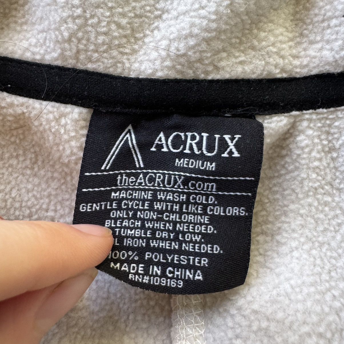 Other Acrux Half Zip Fleece Pullover Jacket Size US M / EU 48-50 / 2 - 7 Thumbnail