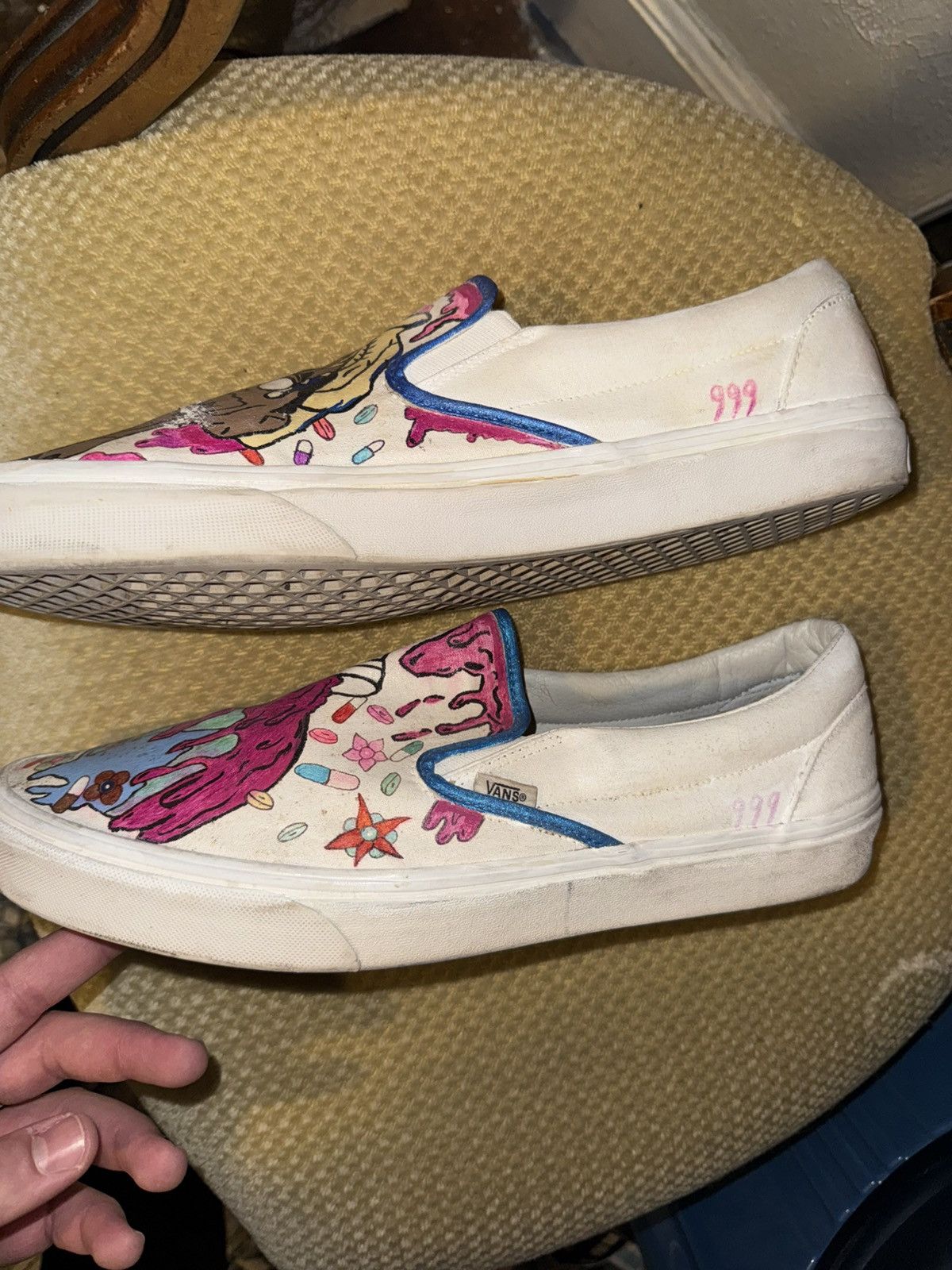 Vans Juice Wrld custom vans Size US 14 / EU 47 - 2 Thumbnail