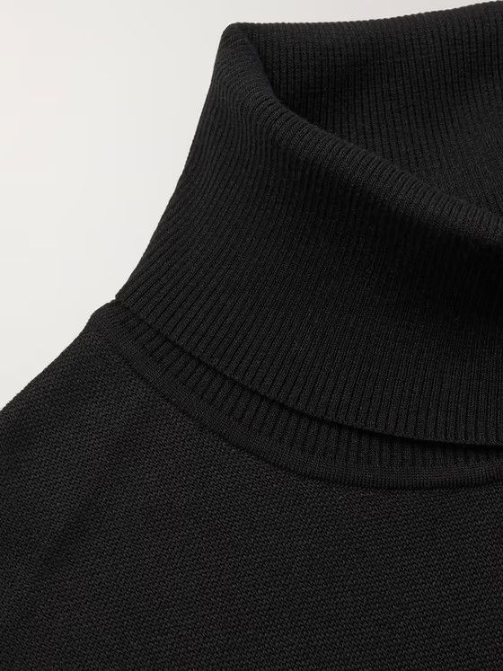 Tom Ford o1w1db10225 TFK120 Roll-neck Sweater in Black Size US XL / EU 56 / 4 - 6 Thumbnail