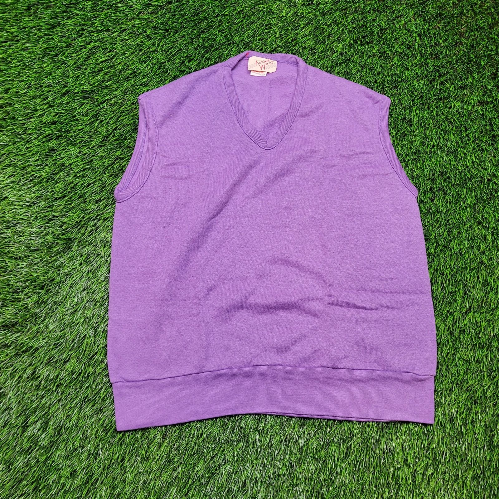 Other VTG 70s Action Wear Cropped Sweatshirt Vest Womens L USA Size L / US 10 / IT 46 - 1 Thumbnail