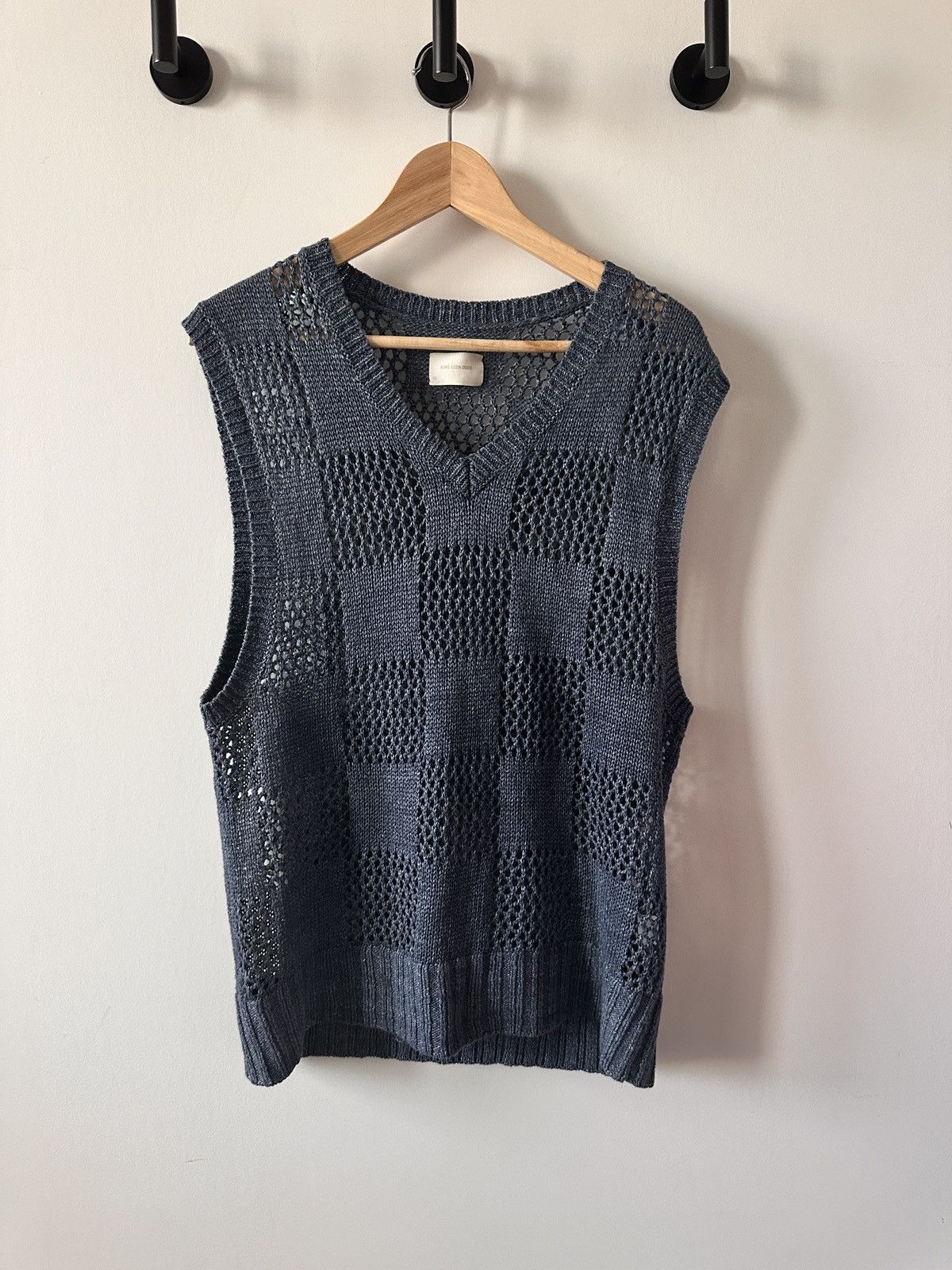 Aime Leon Dore Aime Leon Dore Checkered Linen Vest | Grailed