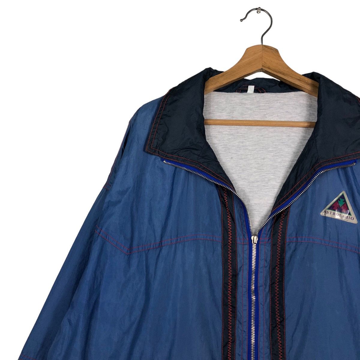 Vintage Vintage Bomber Jacket Astrolabio Made in Italy Multi Colour Size US L / EU 52-54 / 3 - 7 Thumbnail
