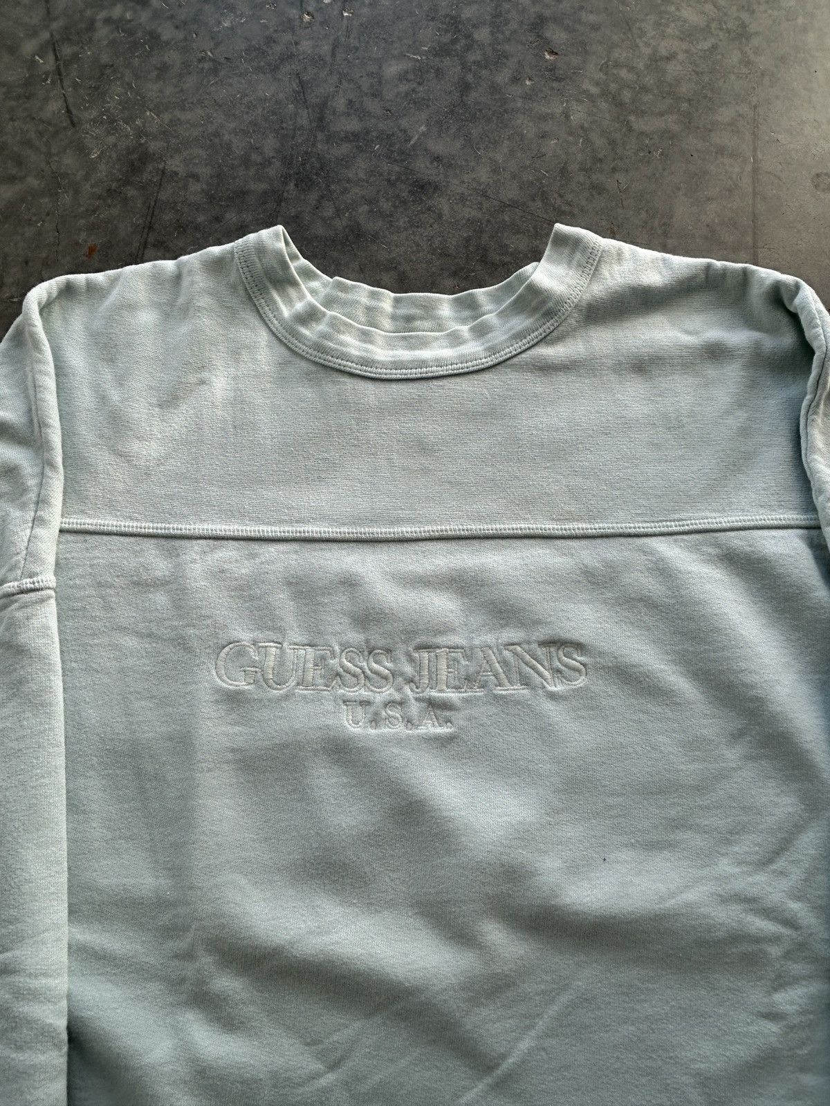 Guess Vintage 90s Guess Jeans Embroidered Crewneck Sweatshirt Size US XL / EU 56 / 4 - 1 Thumbnail