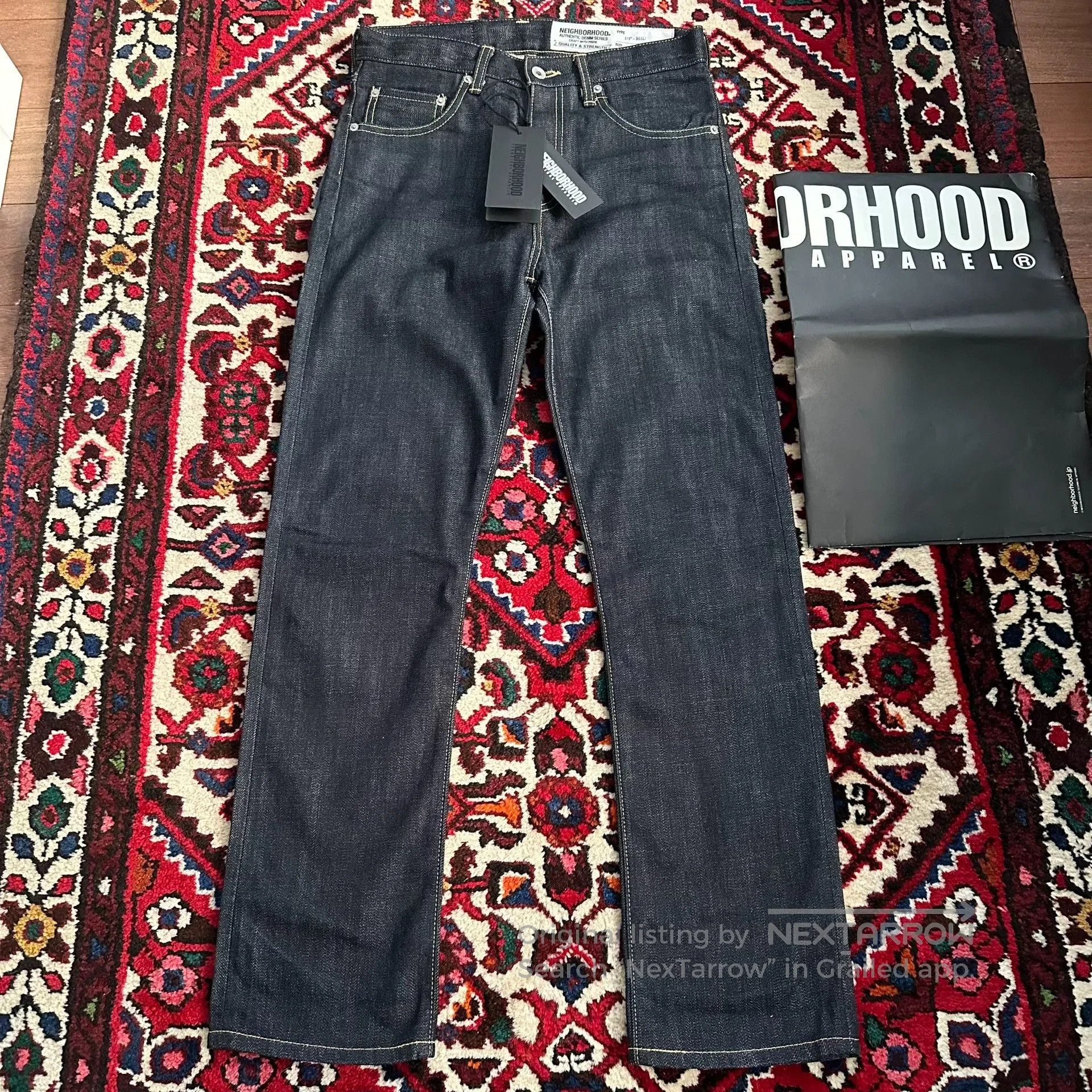 Neighborhood neighborhood 12aw original denim pants. Size US 39 - 1 Thumbnail