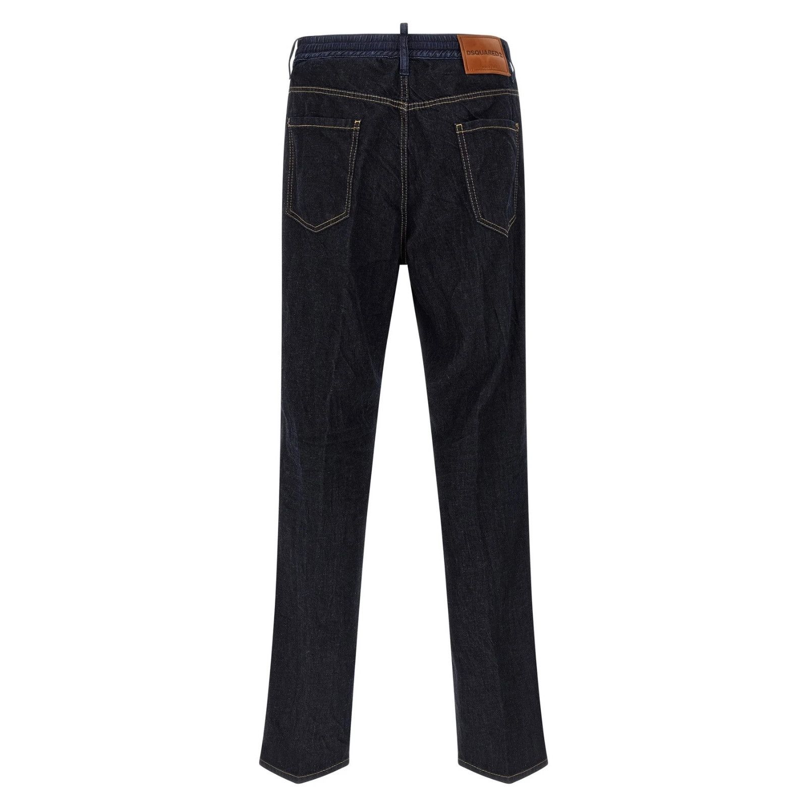 Dsquared2 DSQUARED2 Crinkled Effect Blue Denim Jeans New & Authentic ( Size US 34 / EU 50 - 2 Thumbnail