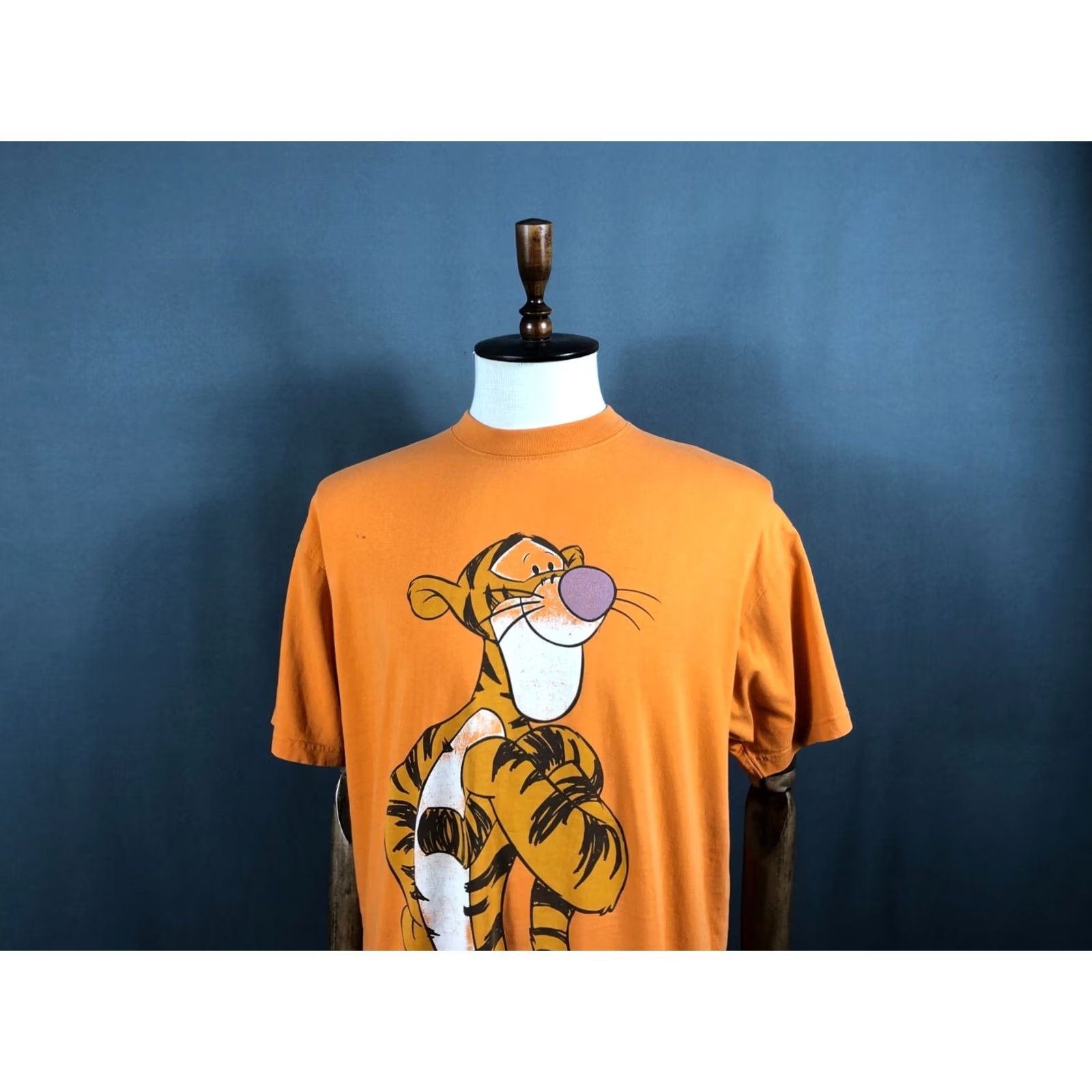 Disney Disney Tigger T-Shirt Cotton Orange Men One Size Size US M / EU 48-50 / 2 - 4 Thumbnail