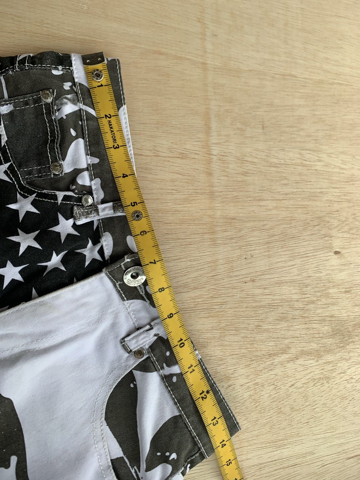 Hysteric Glamour × Japanese Brand Y2k American Flag Star Pants Size US 28 / EU 44 - 8 Thumbnail