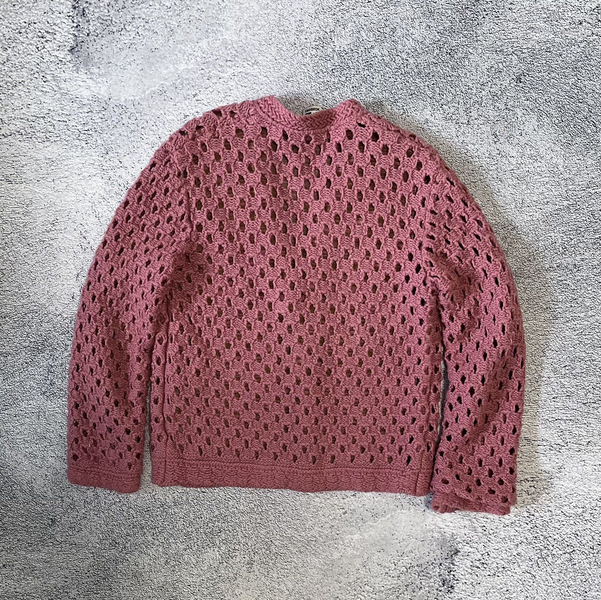 Missoni Missoni Pink Open Knit Cardigan Sweater Wool Cashmere Italy Size XS / US 0-2 / IT 36-38 - 2 Thumbnail