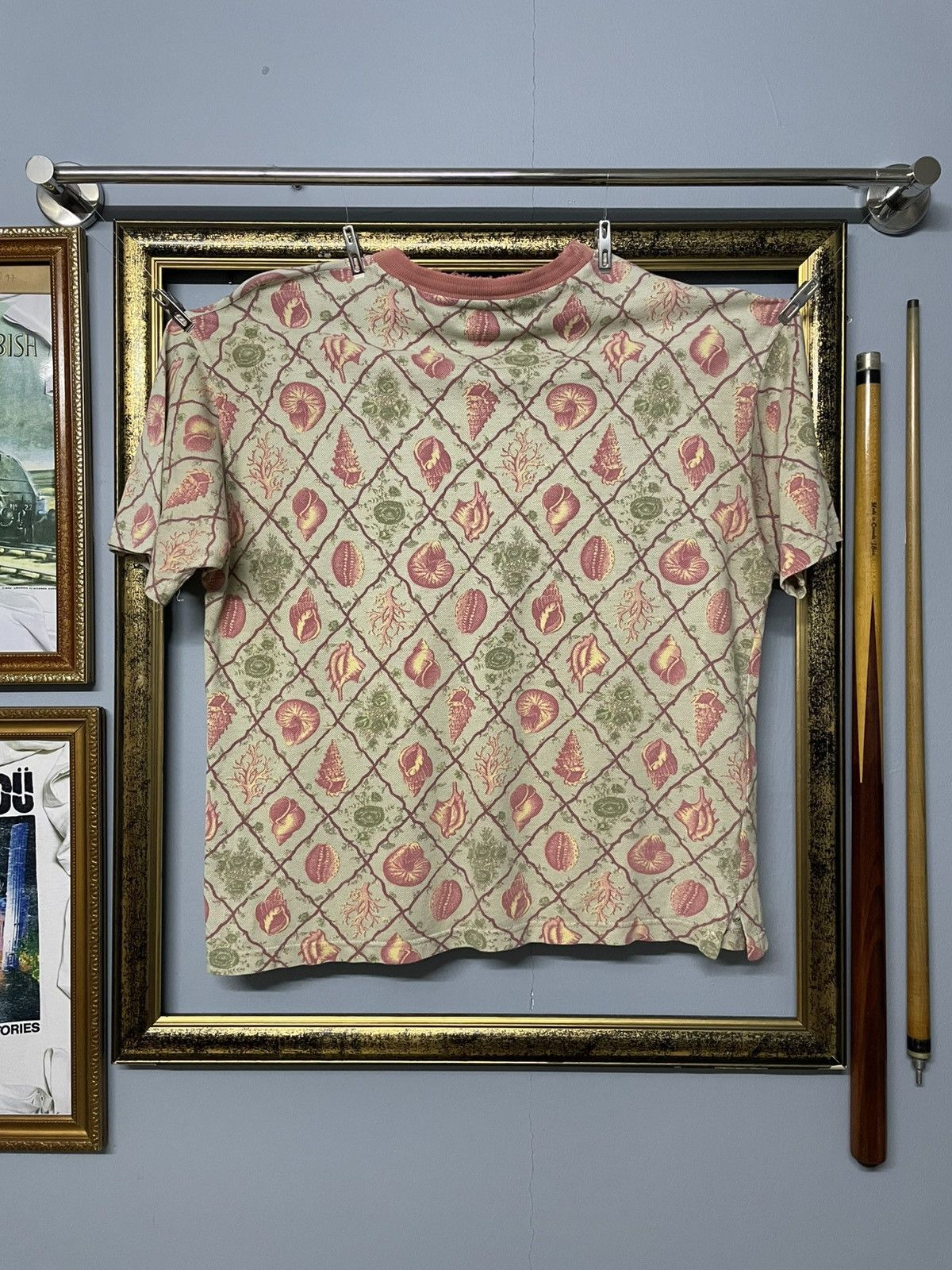 Laura Biagiotti Vintage 1990s Designer Laura Biagiotti Fullprint Nature Tee Size US M / EU 48-50 / 2 - 6 Thumbnail