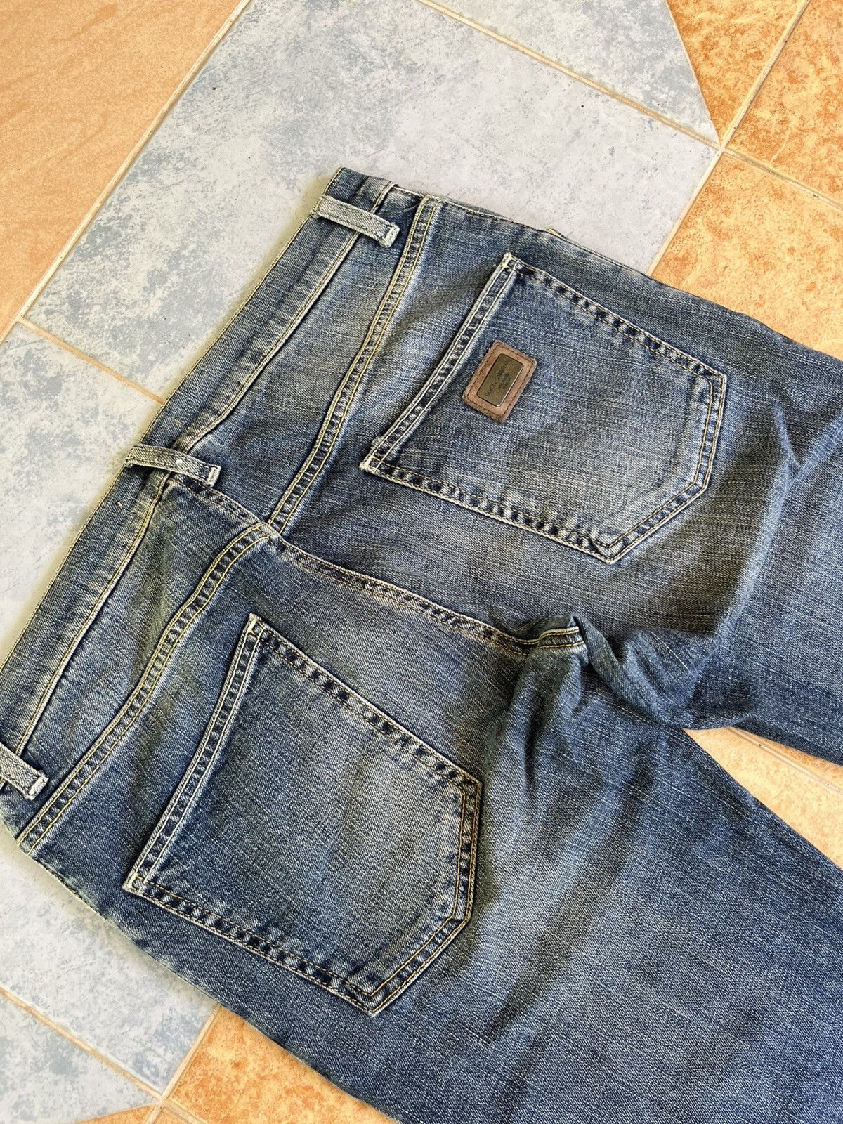 Dolce & Gabbana 💥Luxury Authentic D&G SS15 Blue Faded Denim Made In Italy Size US 31 - 14 Thumbnail