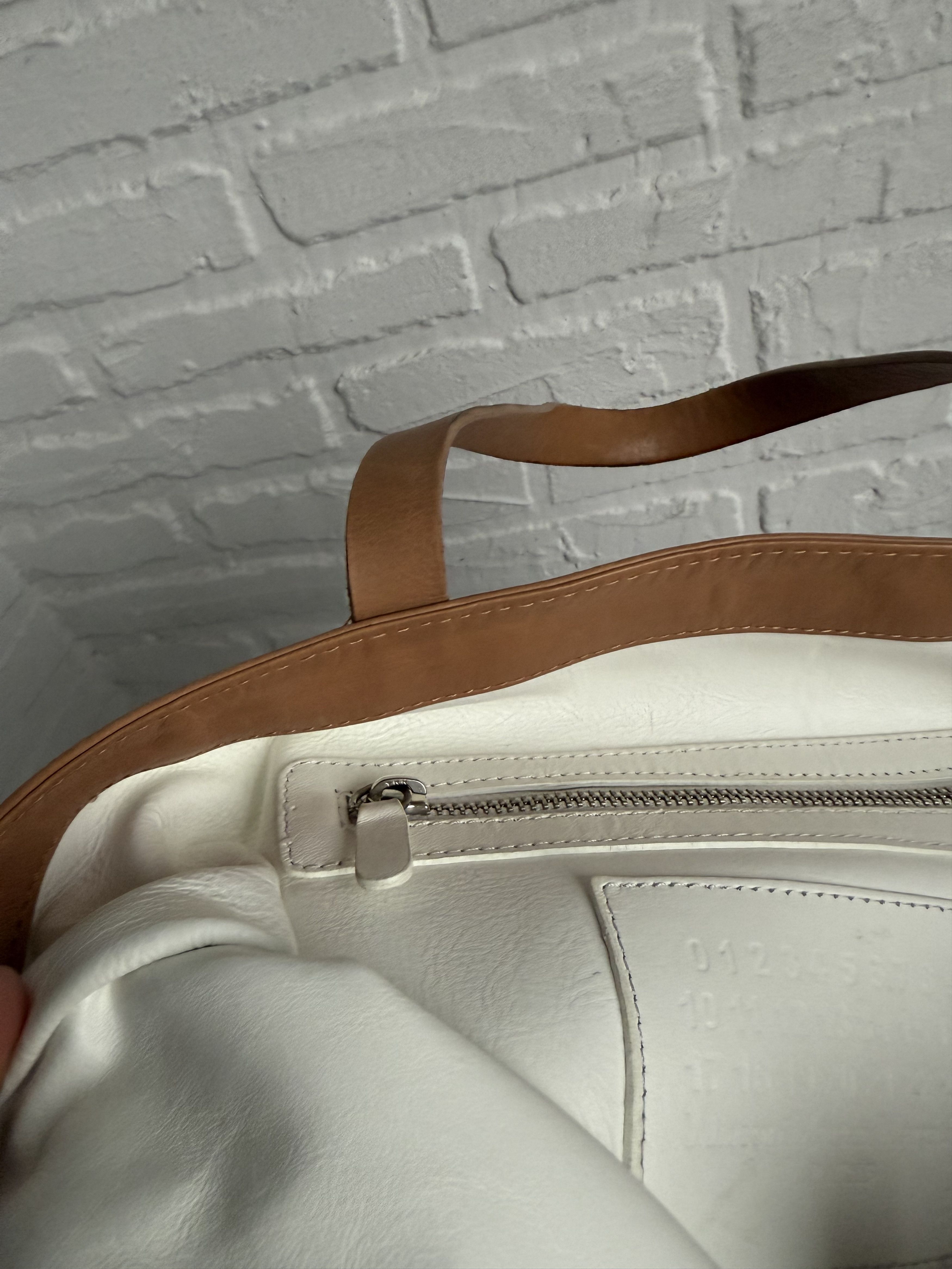 H&M × Maison Margiela Maison Martin Margiela H&M LEATHER TOTE BAG Size ONE SIZE - 4 Thumbnail