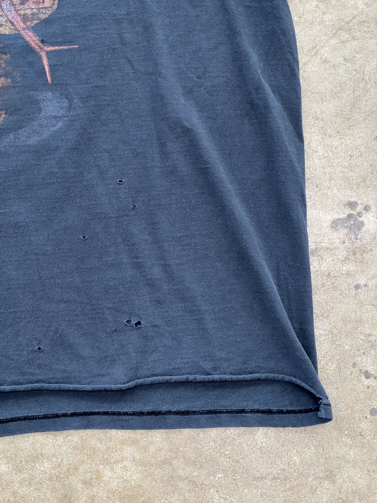 Vintage Vintage Rattlesnake Breakthrough Distressed Tee XXL Size US XXL / EU 58 / 5 - 5 Thumbnail