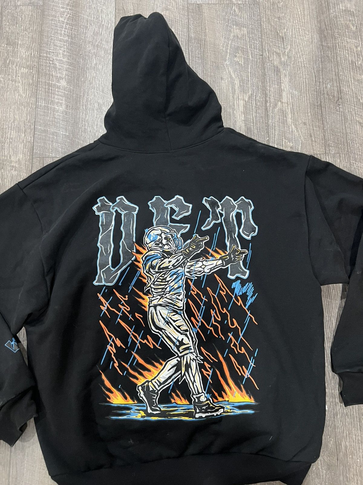 Vengeful Detroit Lions VENGEFUL- Brian Branch Hoodie -Size XL - Black Size US XL / EU 56 / 4 - 1 Thumbnail