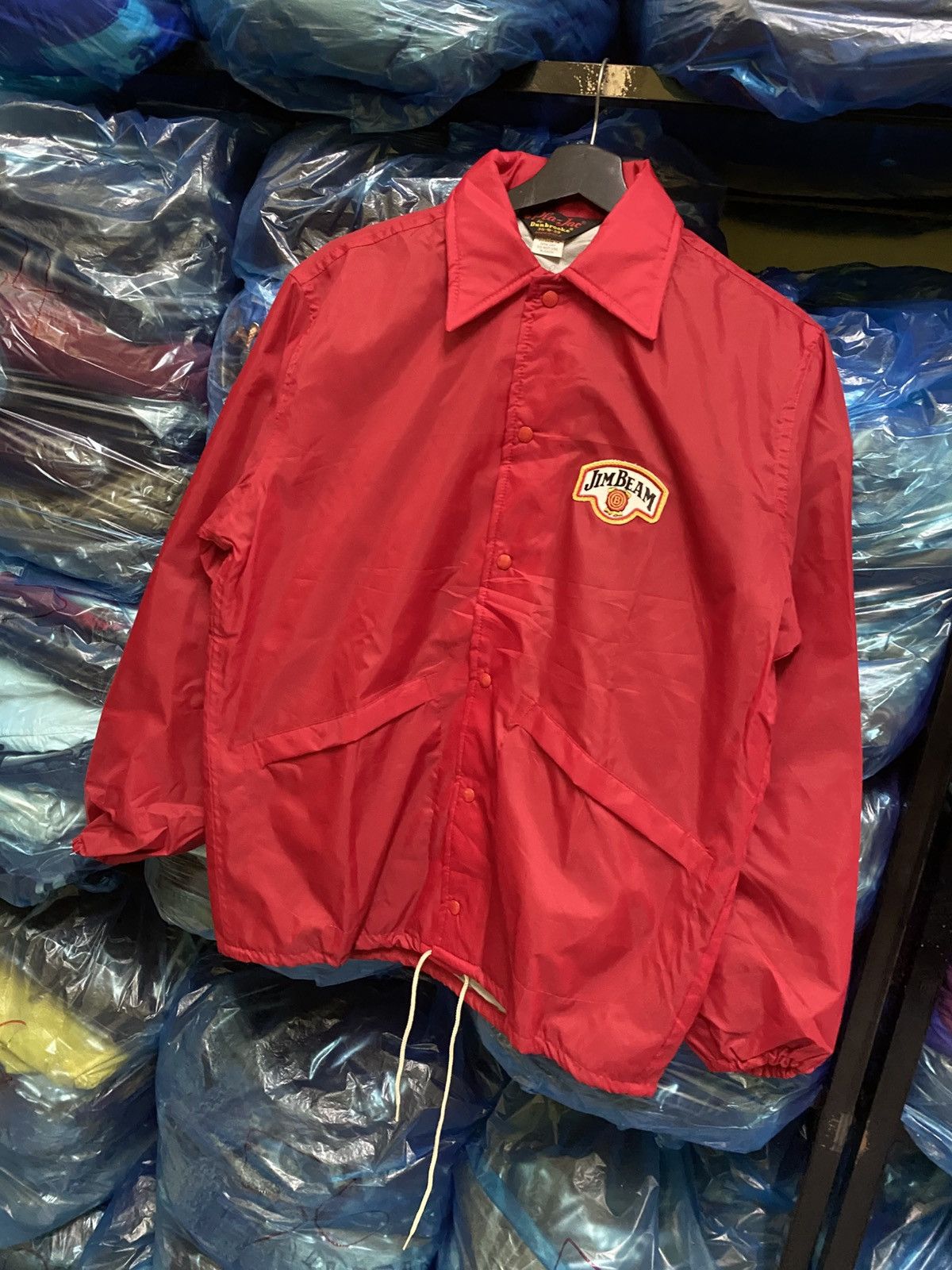 Dunbrooke VINTAGE 80S JIM BEAM DUNBROOKE COACH JACKET MADE IN USA Size US S / EU 44-46 / 1 - 2 Thumbnail