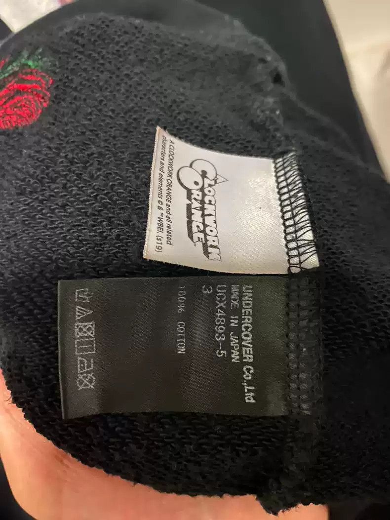 Undercover Undercover 19aw Clockwork orange hoodie Size US L / EU 52-54 / 3 - 4 Thumbnail