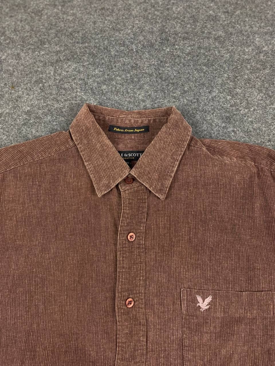 Lyle & Scott vintage lyle & scott corduroy velvet shirt nice design Size US XL / EU 56 / 4 - 3 Thumbnail