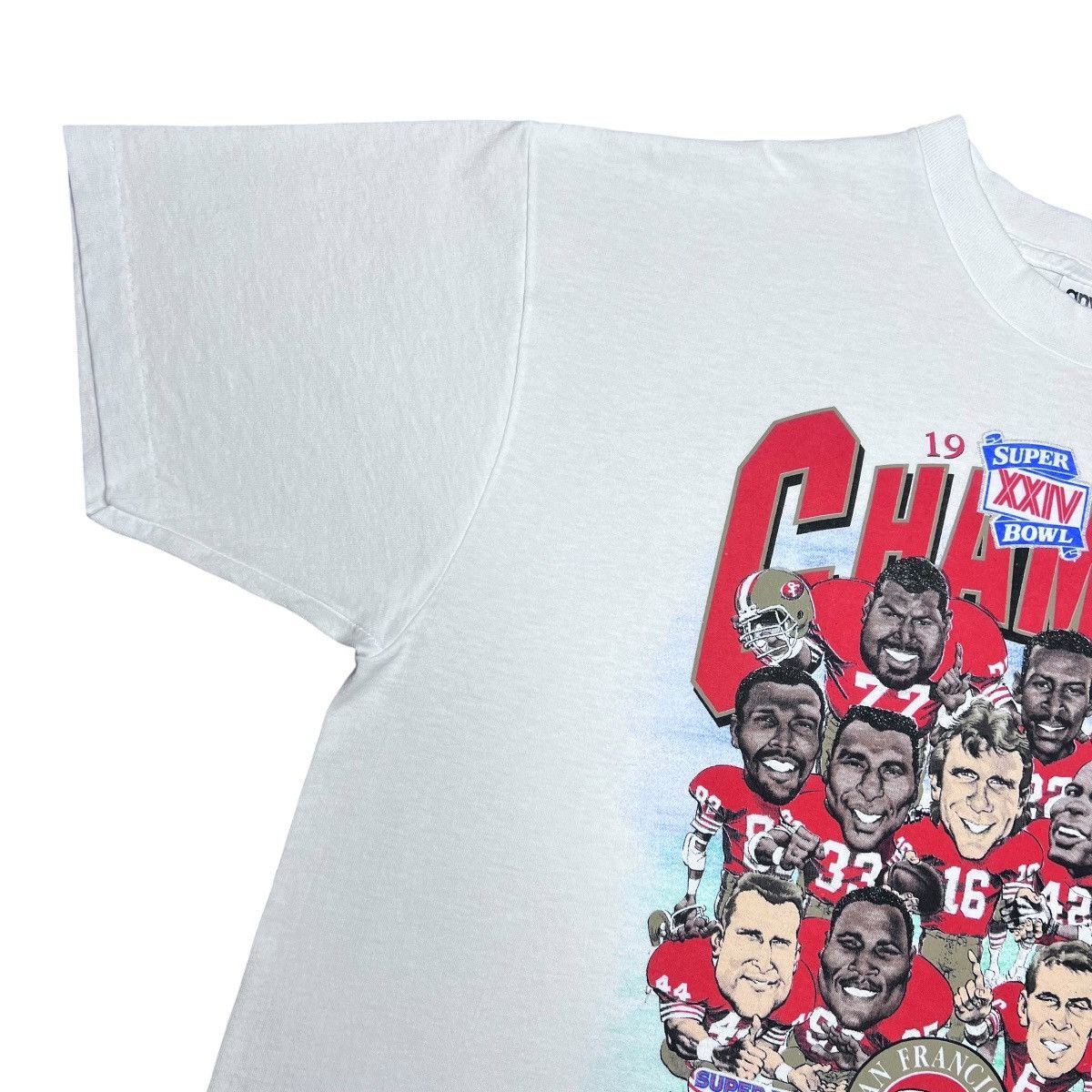 Salem Sportswear 1989 NFL San Francisco 49ers Caricature Salem Sportswear Tee Size US XL / EU 56 / 4 - 8 Thumbnail