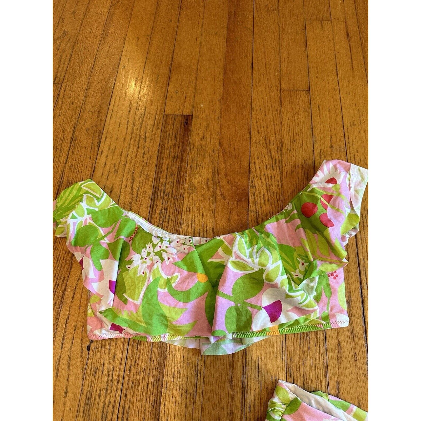 Trina Turk Trina Turk Bandeau Bikini Set Size 14 La Palma Size ONE SIZE - 9 Thumbnail